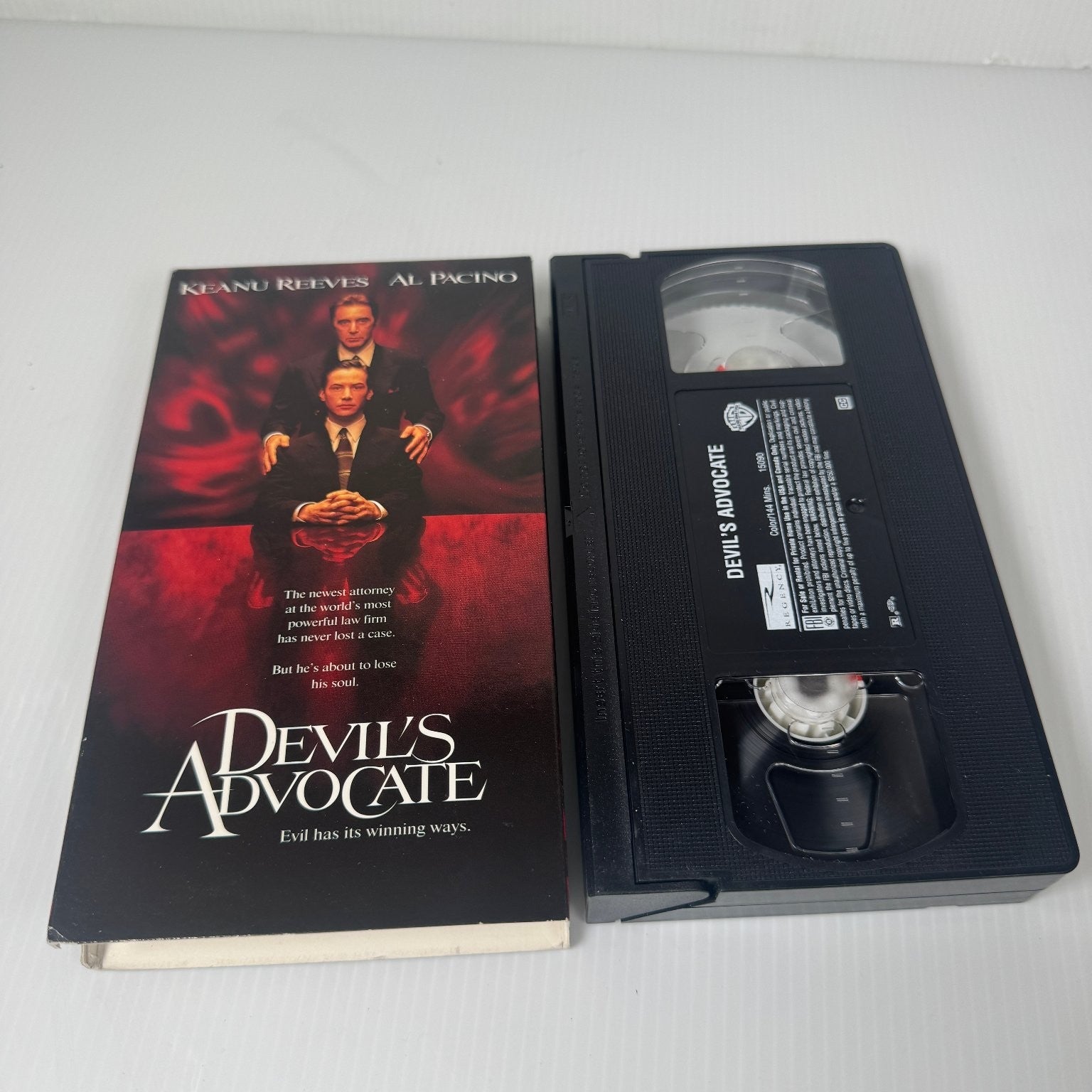 Devil's Advocate VHS 1997 Thriller Original Release Warner Bros