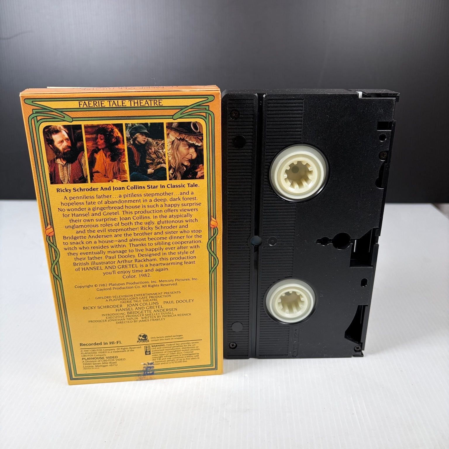 Faerie Tale Theatre: Hansel And Gretel 1982 Family Fantasy VHS Joan Collins