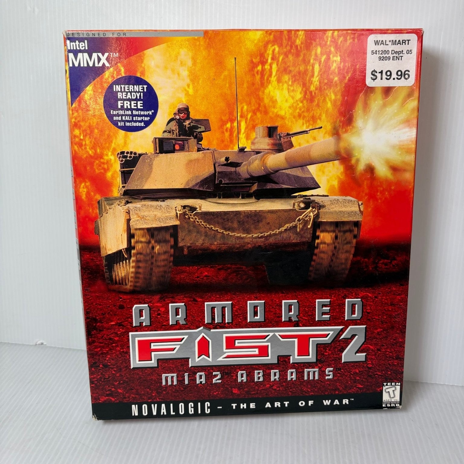 Armored Fist 2 M1A2 Abrams Big Box PC Game Novalogic Tank Simulator Complete