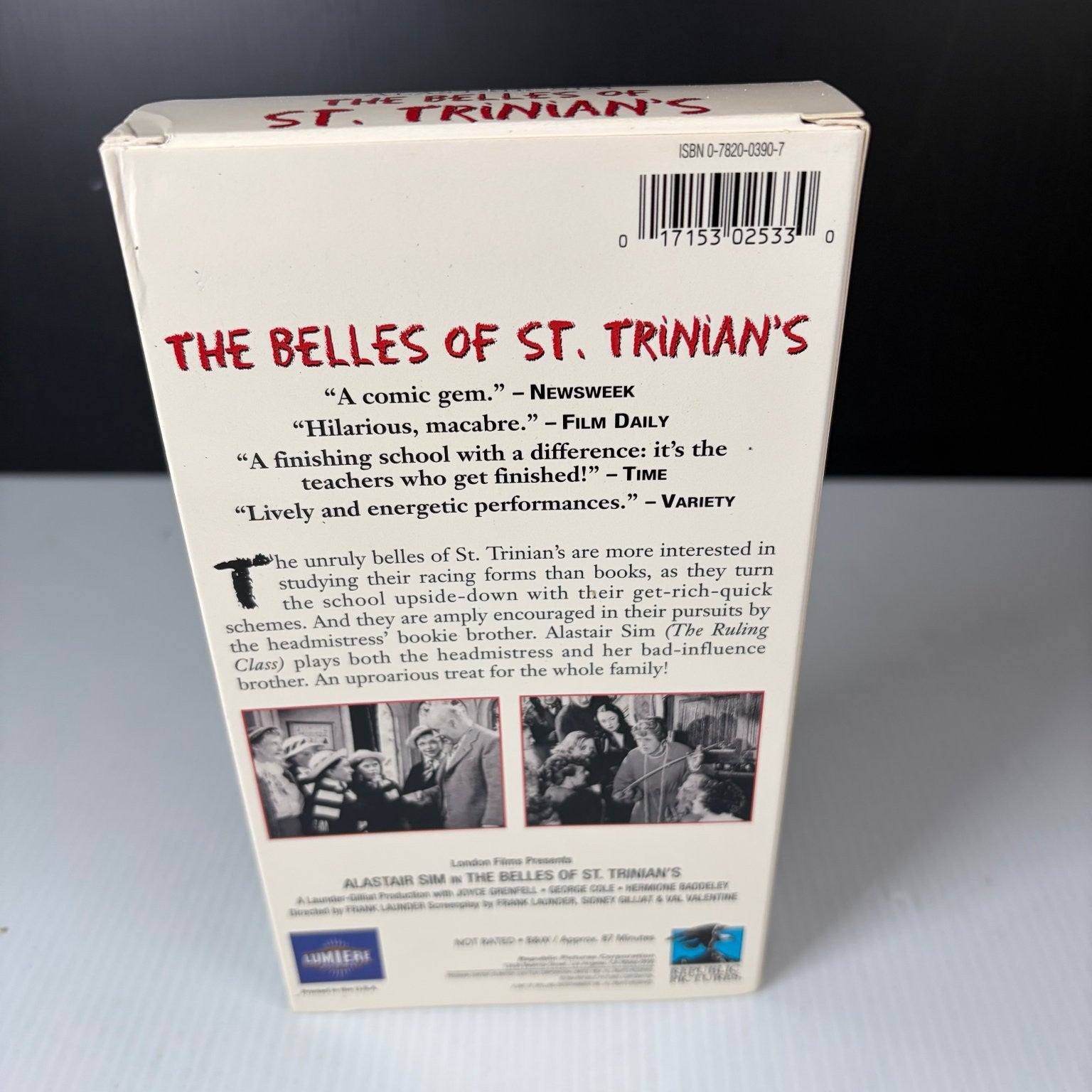 The Belles of St. Trinian's VHS 1954 Comedy Original Release Lumiere