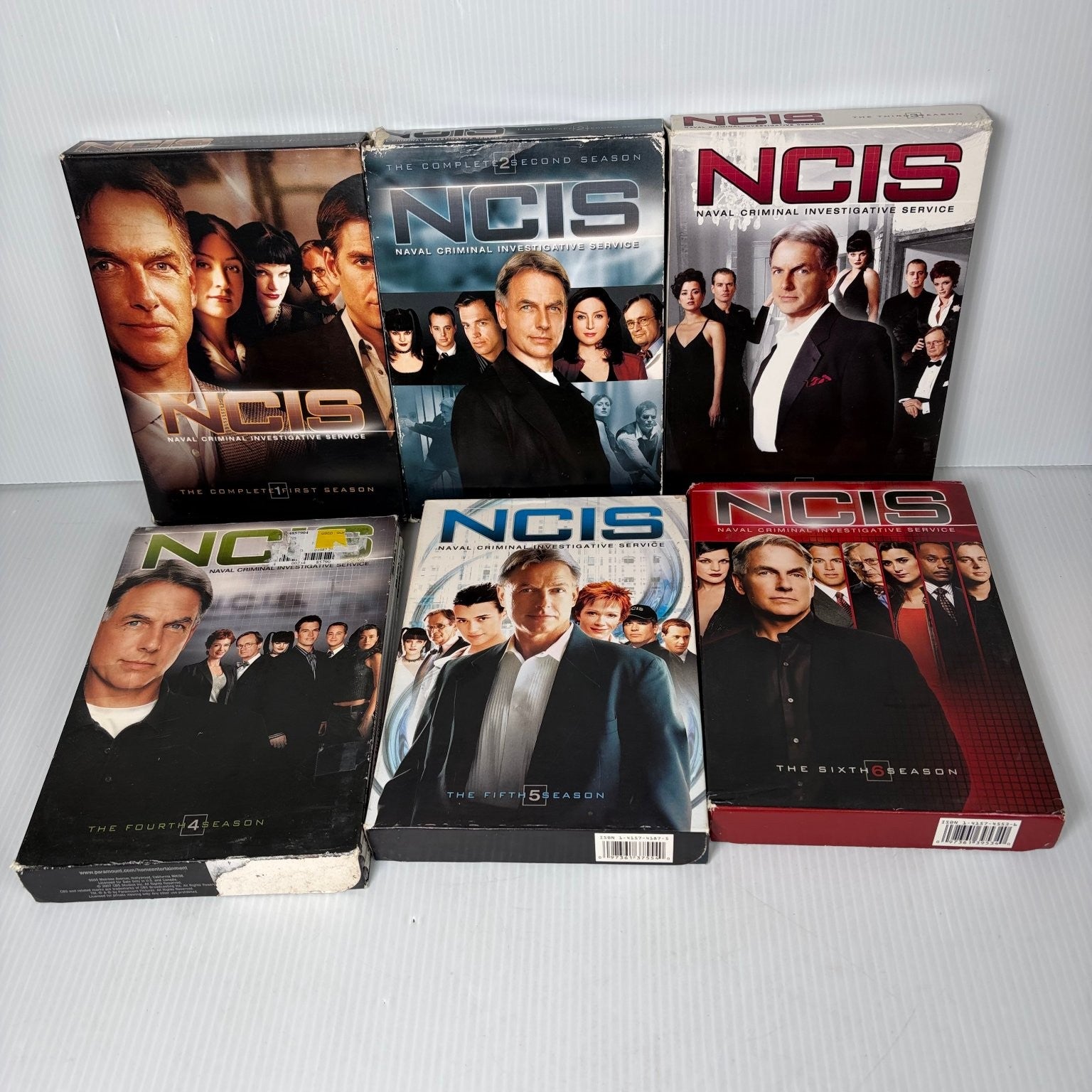 NCIS Seasons 1-6 DVD Set 2003 Mark Harmon Michael Weatherly Pauley Perrette