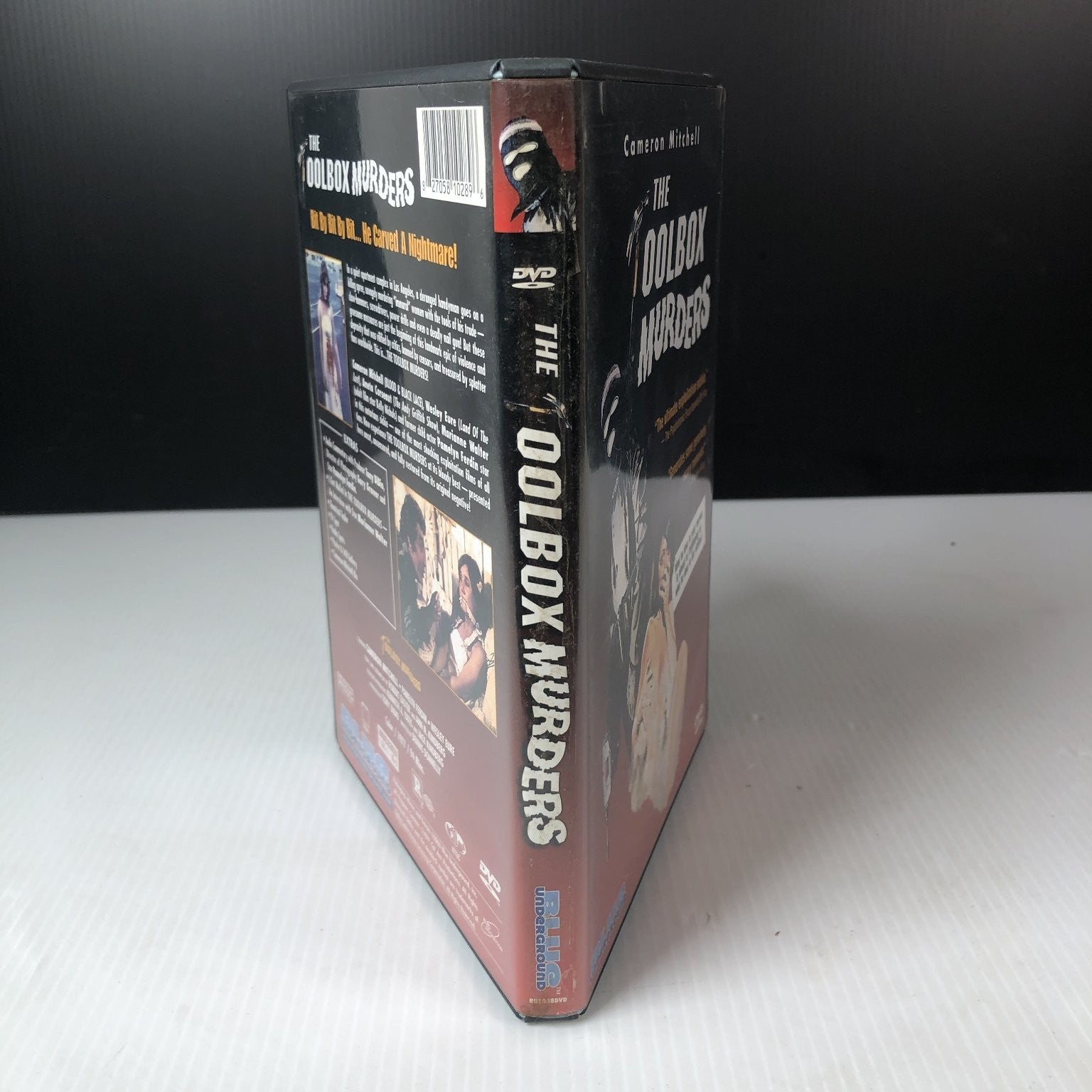 The Toolbox Murders DVD 1977 Cult Horror Cameron Mitchell Dennis Donnelly