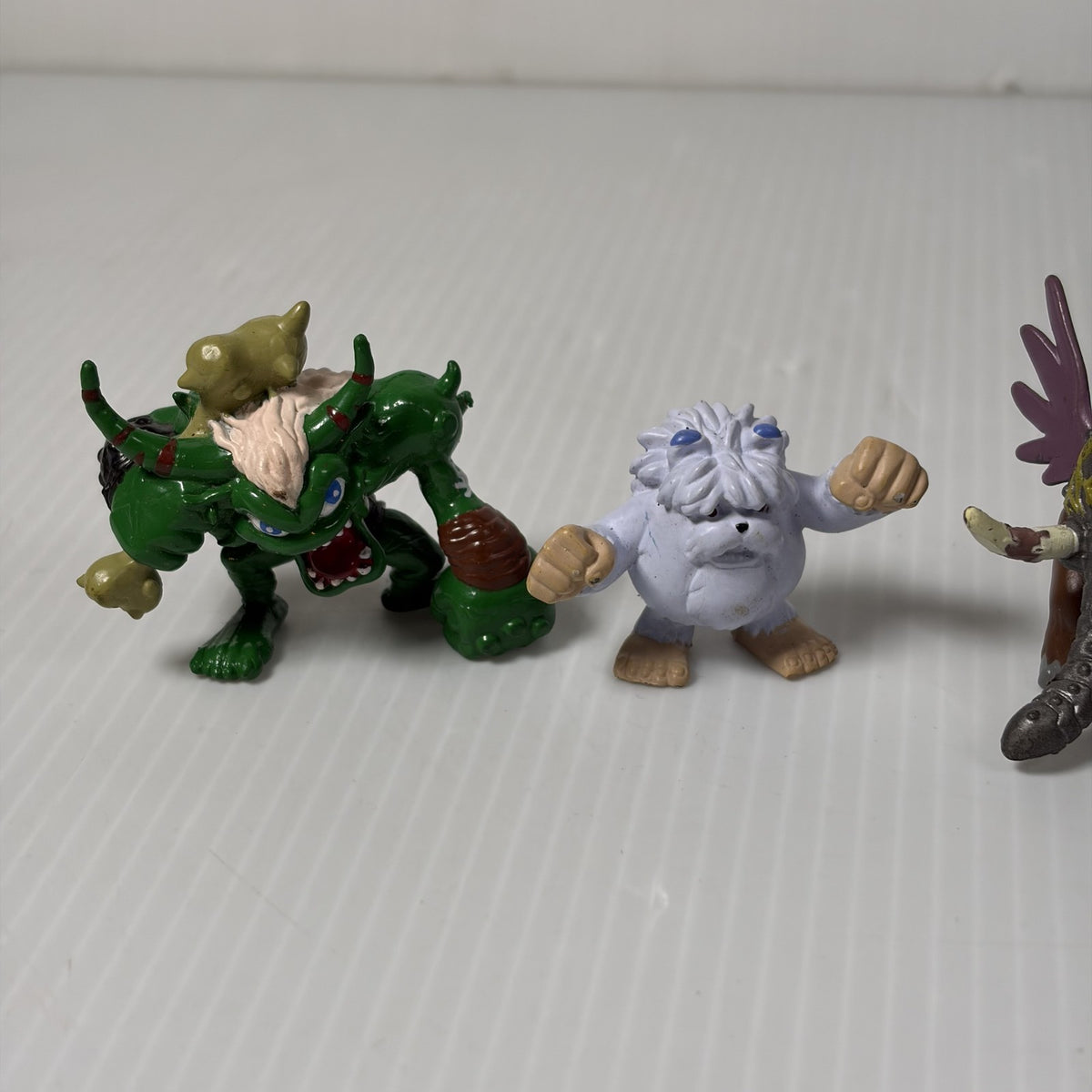 Vintage Bandai Digimon Action Figures Lot of 4 Mini Monster Creatures 1998