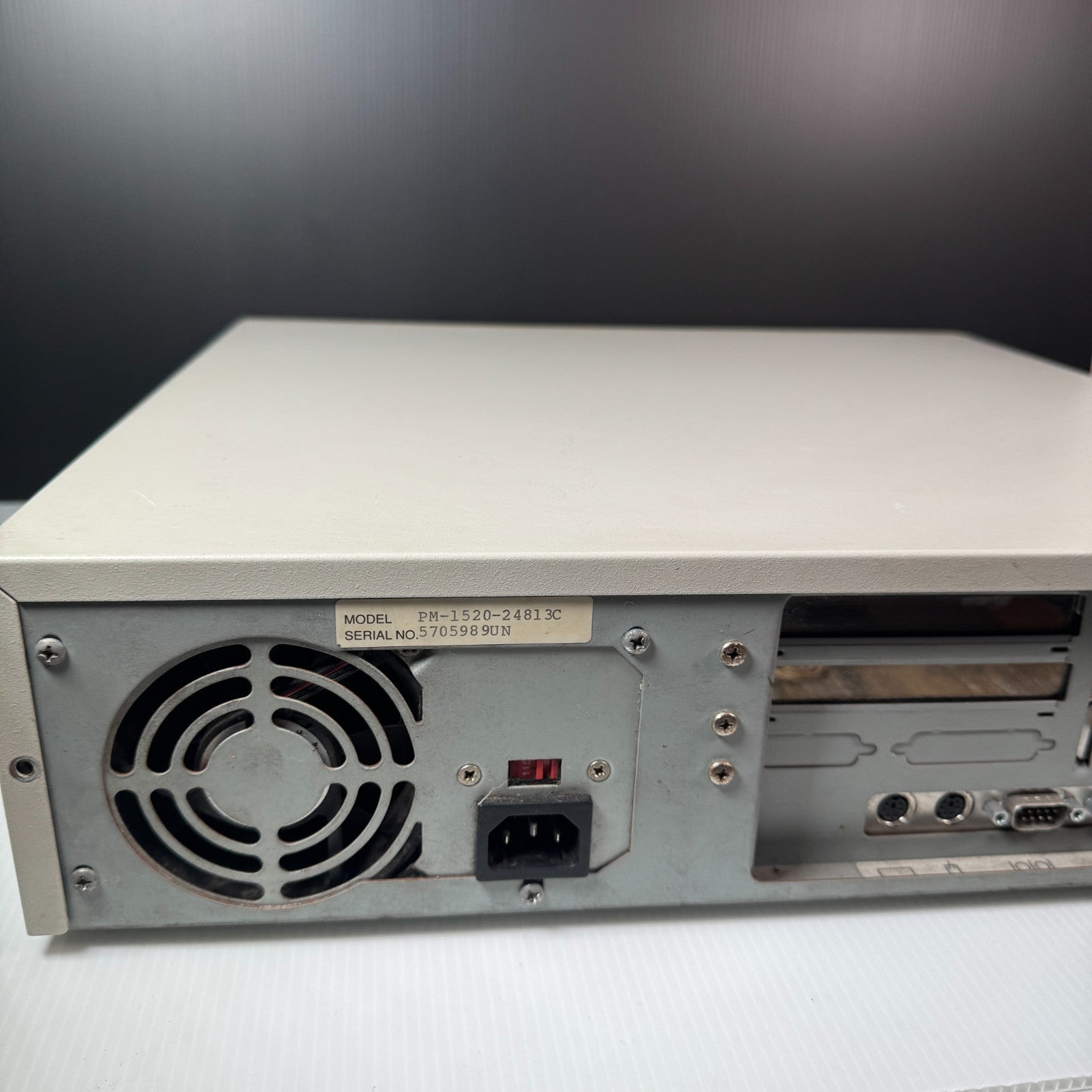 Vintage NEC PowerMate VP75 Intel Pentium Model PM-1520-24813C AS IS For Repair