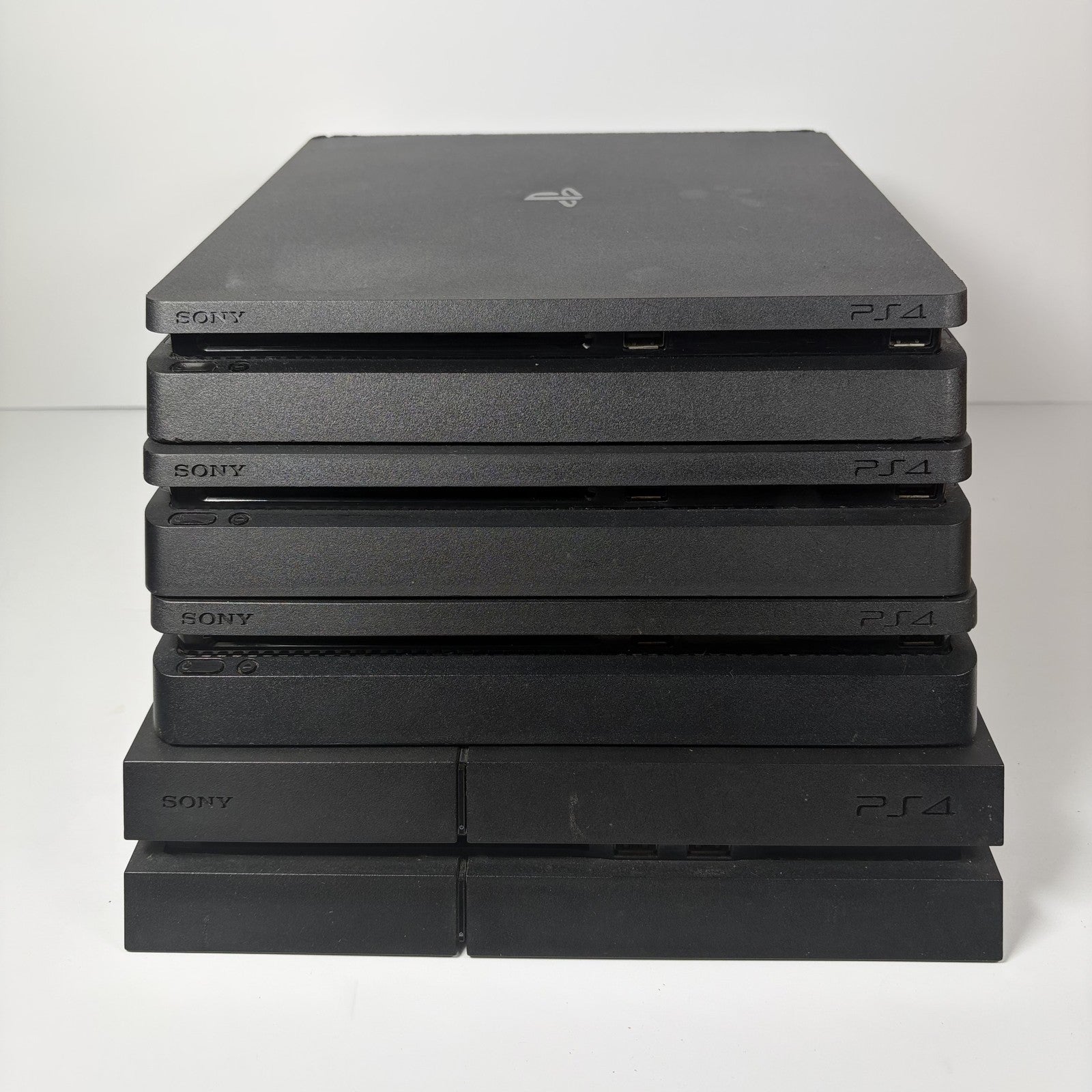 AS IS Sony PlayStation 4 PS4 Lot of 4 Consoles For Parts CUH-1115A, 2215B, 2215A