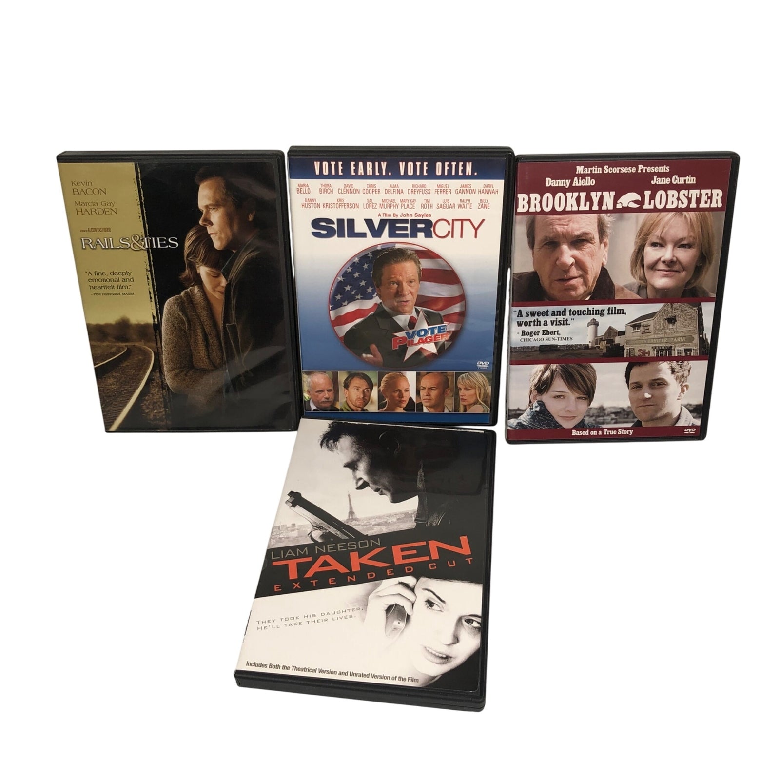 Mixed Lot Of 16 Drama Movie DVDs w/ Gravity, Taken, Wolf of Wall Street & More