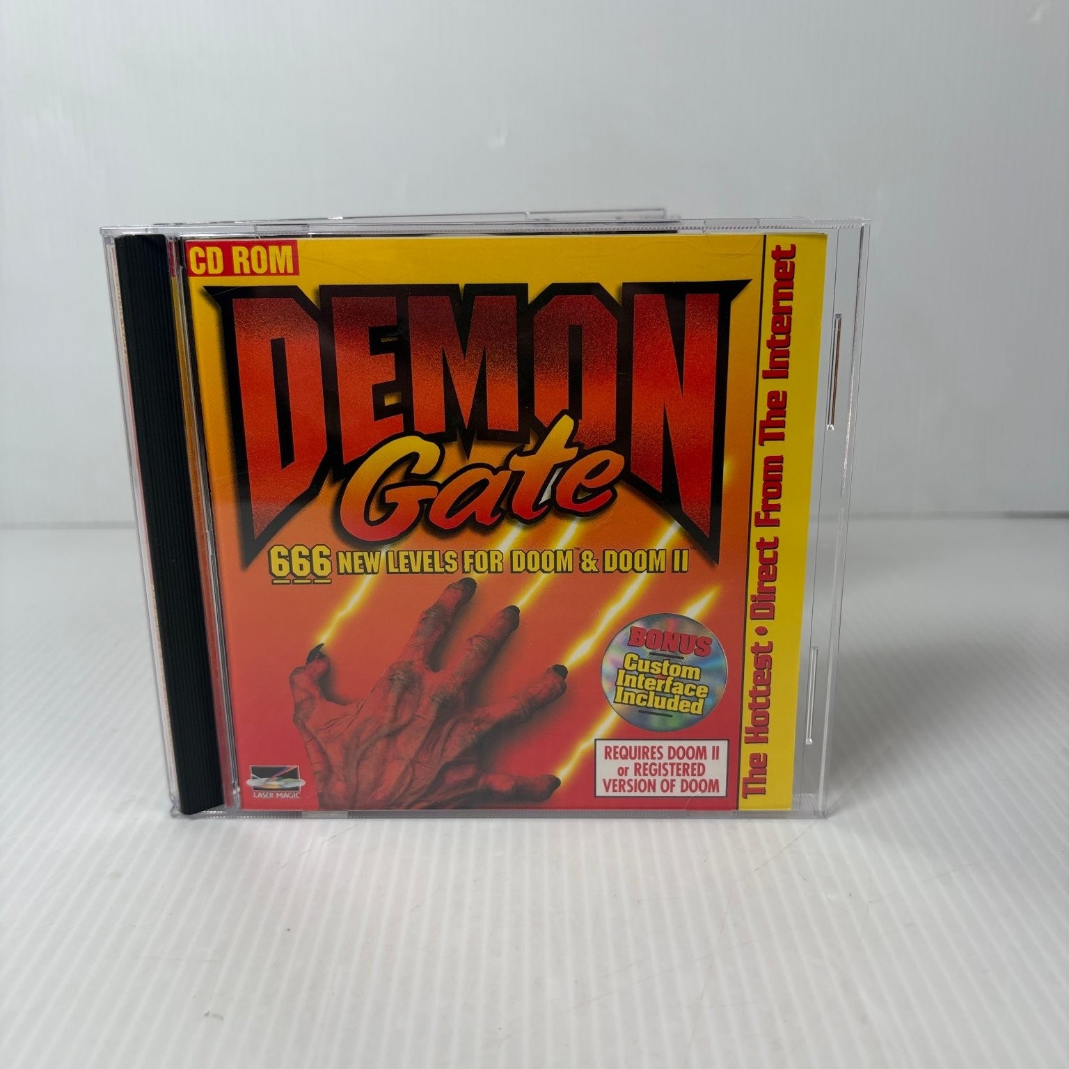 Demon Gate PC CD-ROM Video Game 666 New Levels Doom Doom II FPS