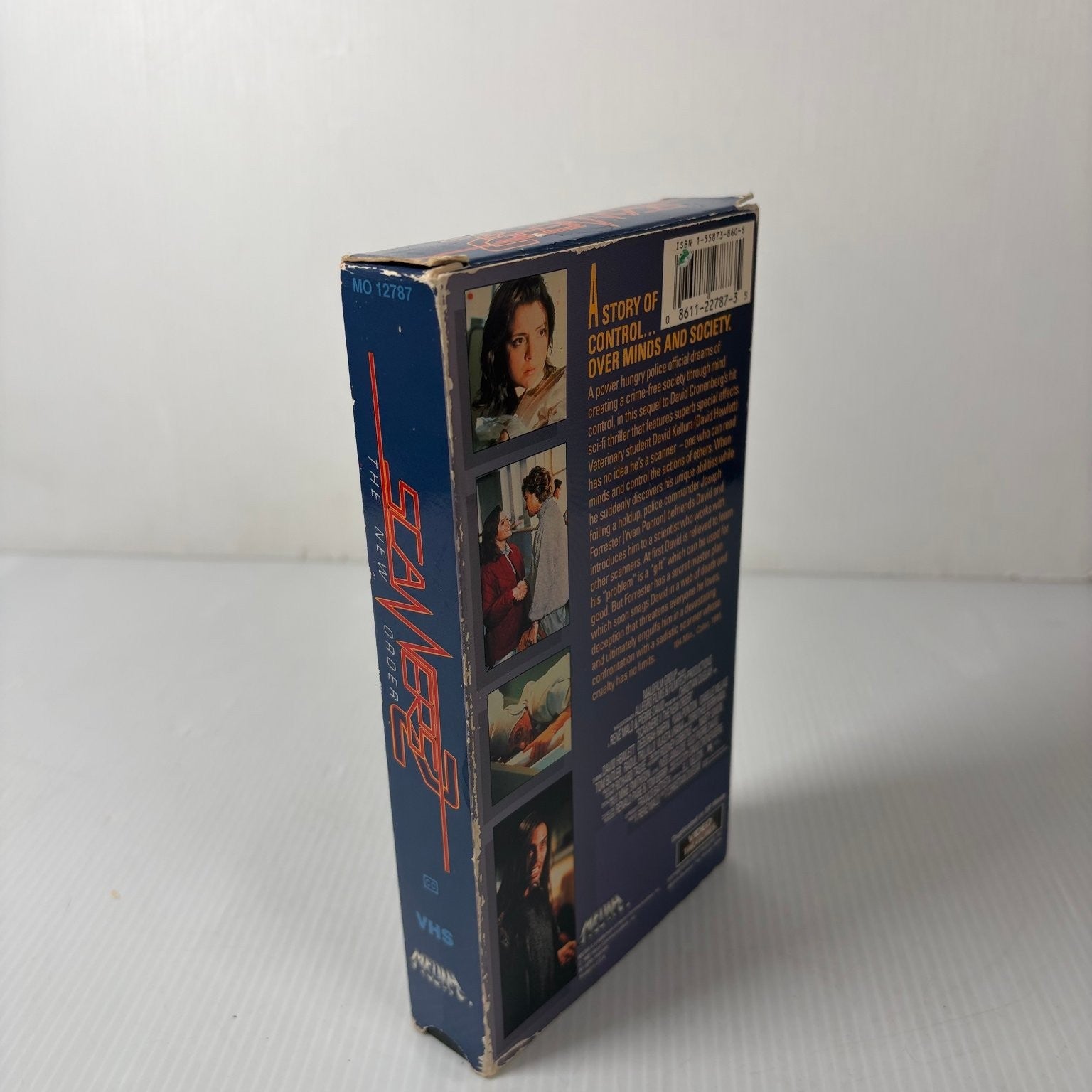 Scanners II The New Order VHS 1991 Sci-Fi Thriller Video Treasures