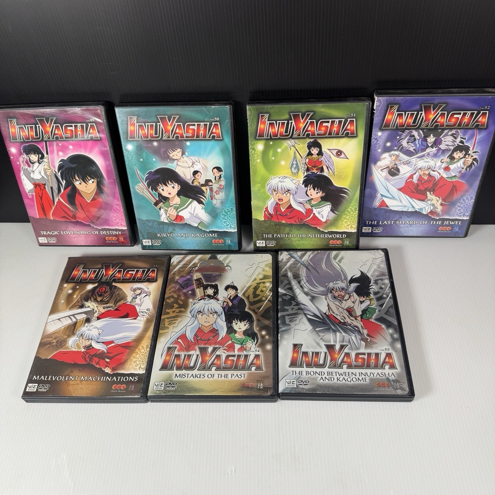 Inuyasha Anime Complete Series DVD Set 55 Volumes Bilingual US Version