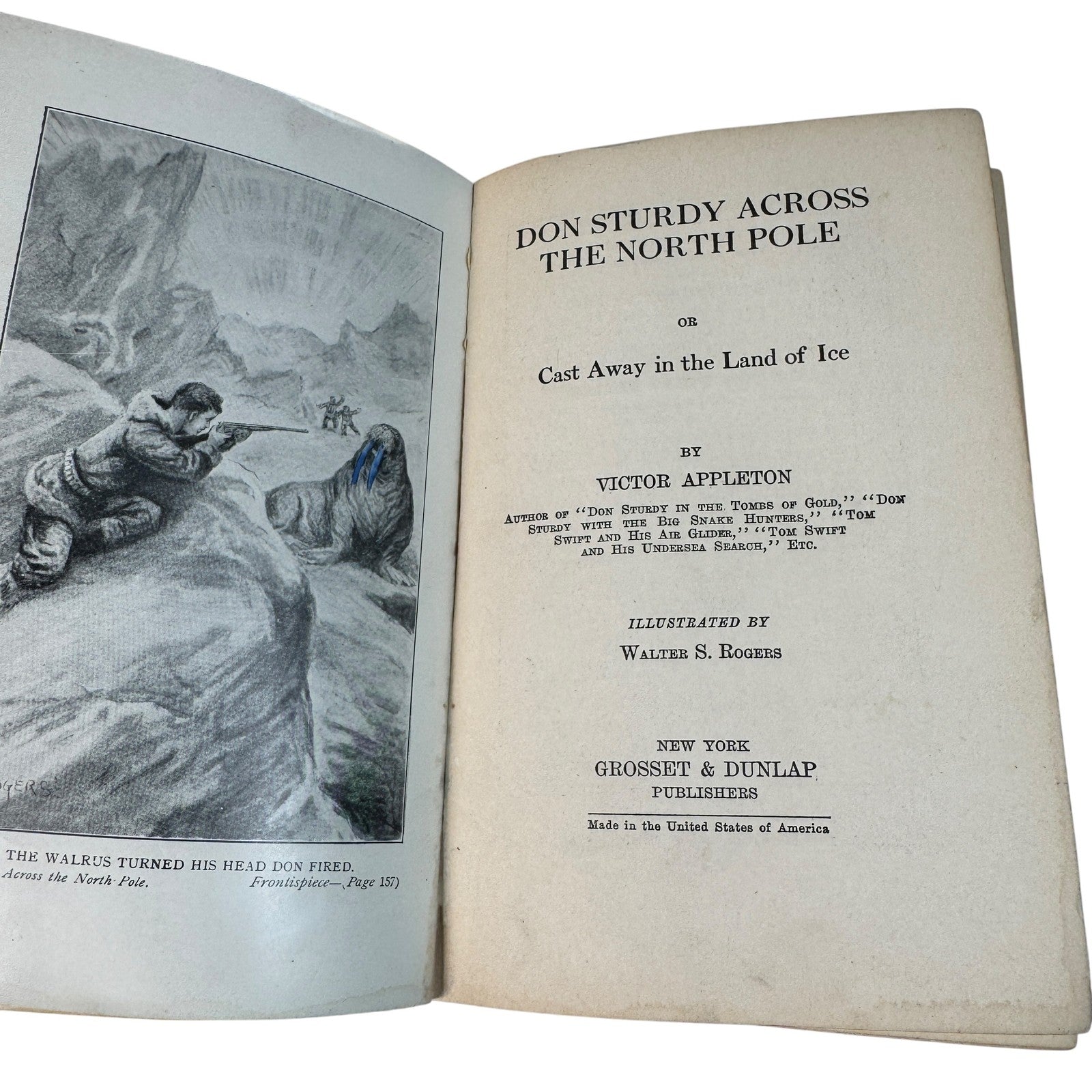 Lot of Antique 1920s 1st Print Hardcover Tom Swift & Don Sturdy Books Appleton