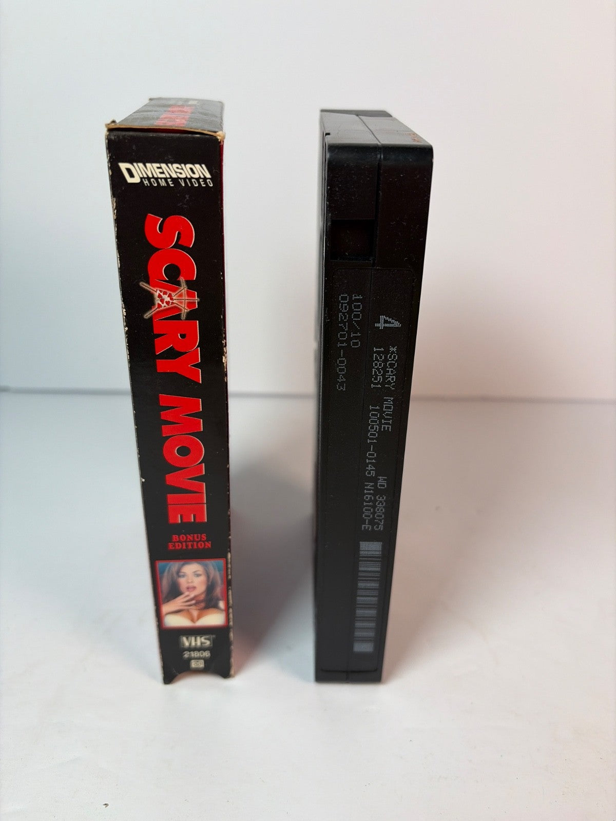 Scary Movie VHS 2000 Comedy Horror Bonus Edition Dimension Home Video