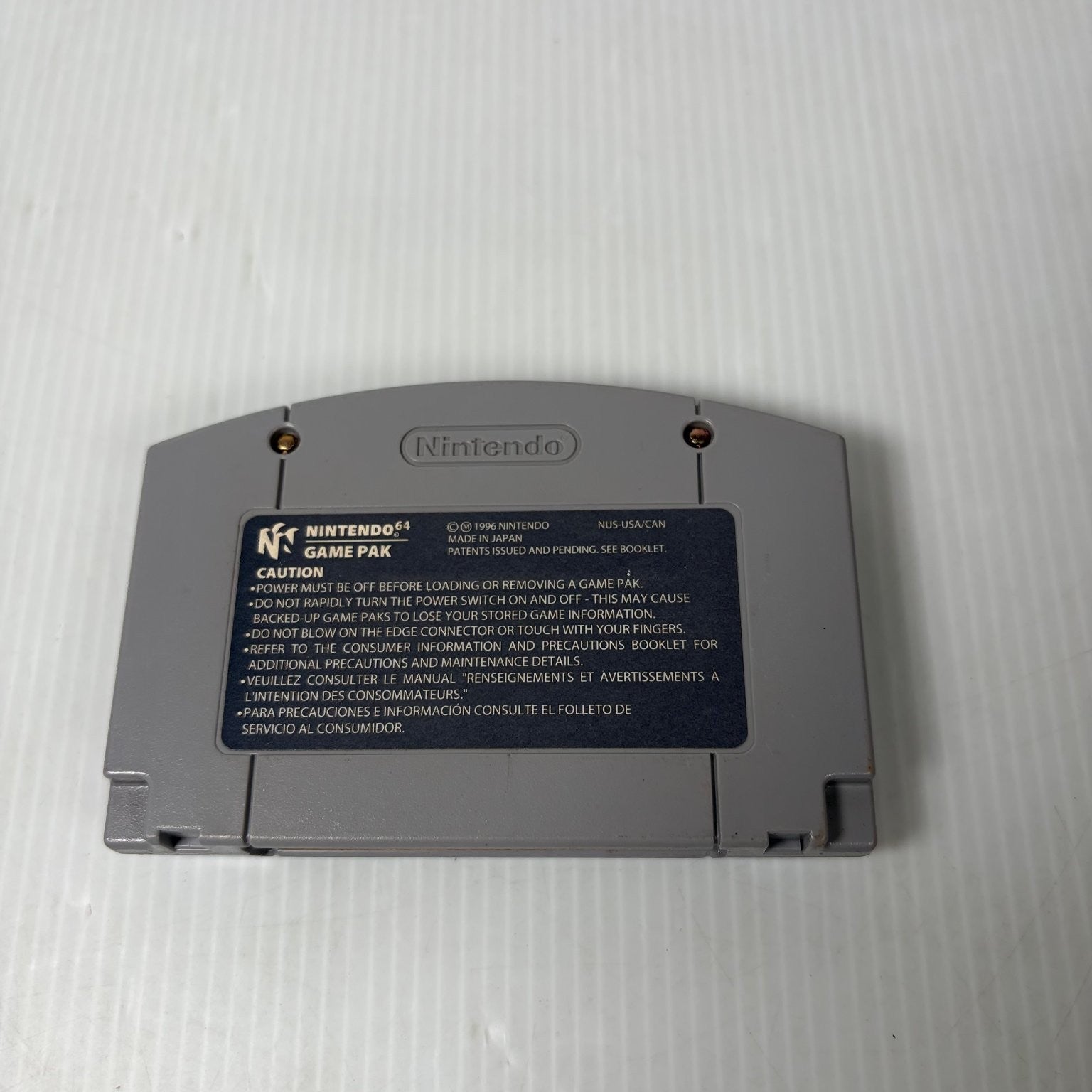 Super Mario 64 Nintendo 64 N64 Video Game Classic Platformer Authentic Cartridge