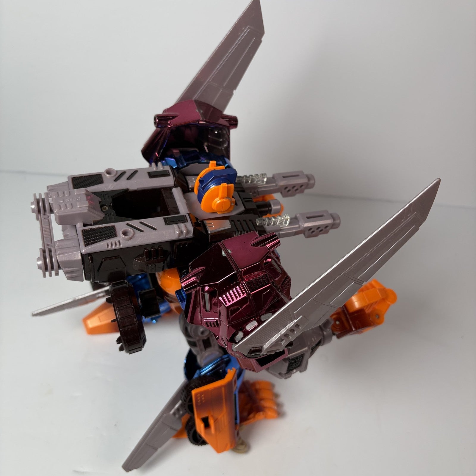 Transformers Beast Wars Optimal Optimus Figure Light-Up (Incomplete) Transmetals