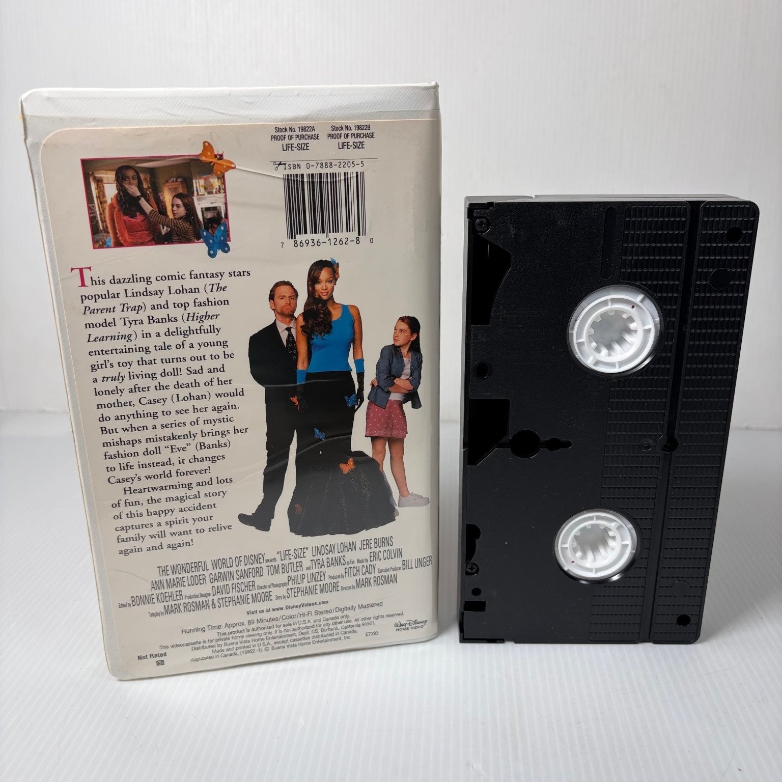 Life-Size VHS 2000 Family Comedy Fantasy Disney Home Video