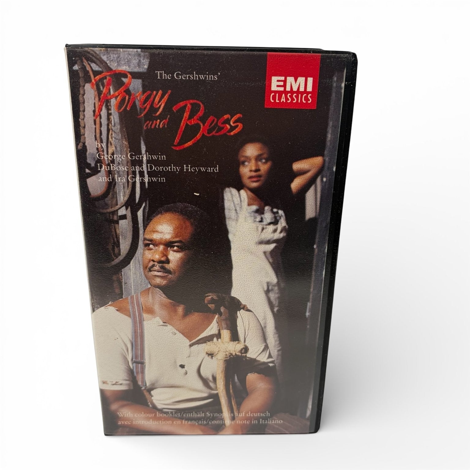 Porgy and Bess VHS 1993 Opera Musical 2-Tape Set EMI Classics Trevor Nunn
