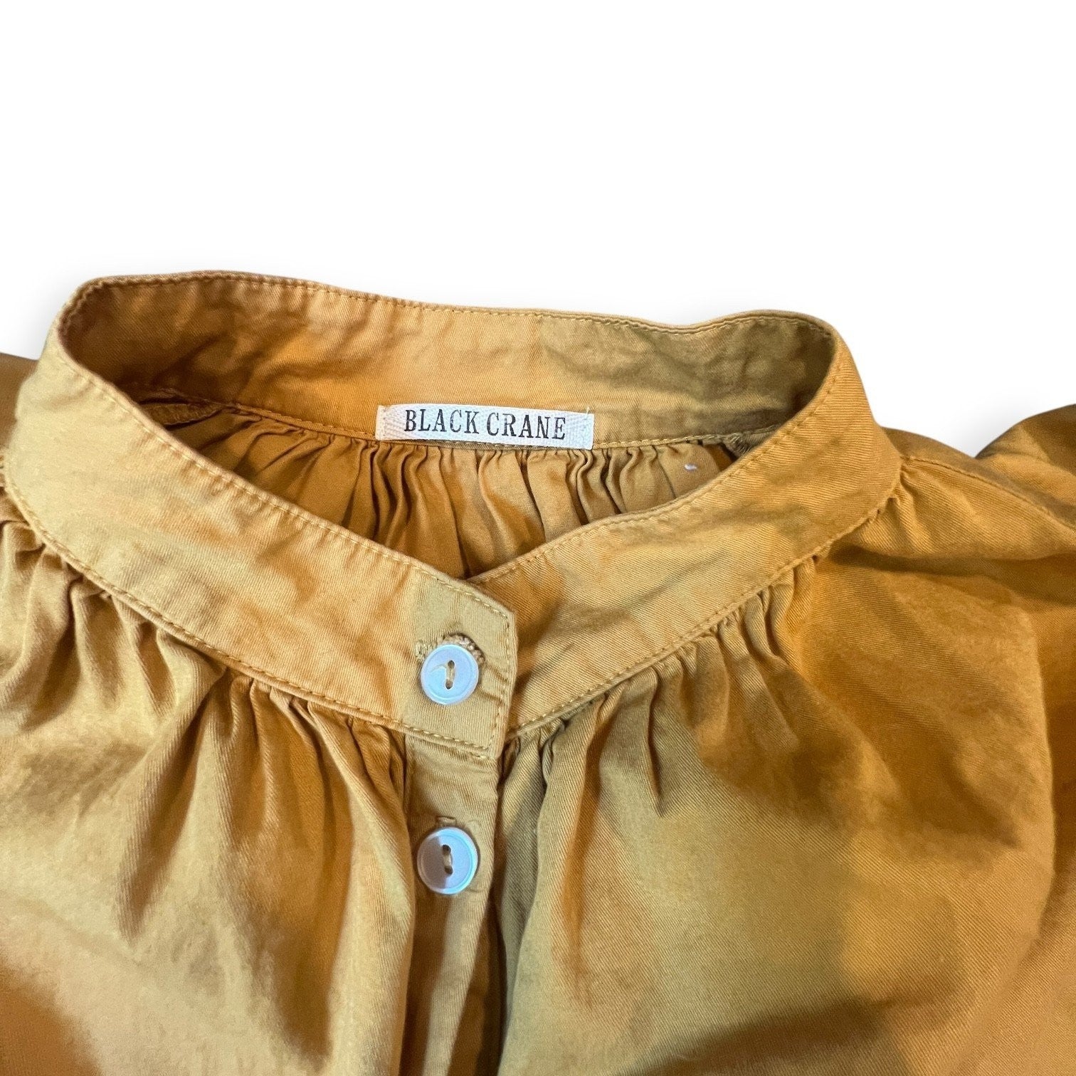 Black Crane Women's Tulip Dress Honey Long Sleeve Size Small