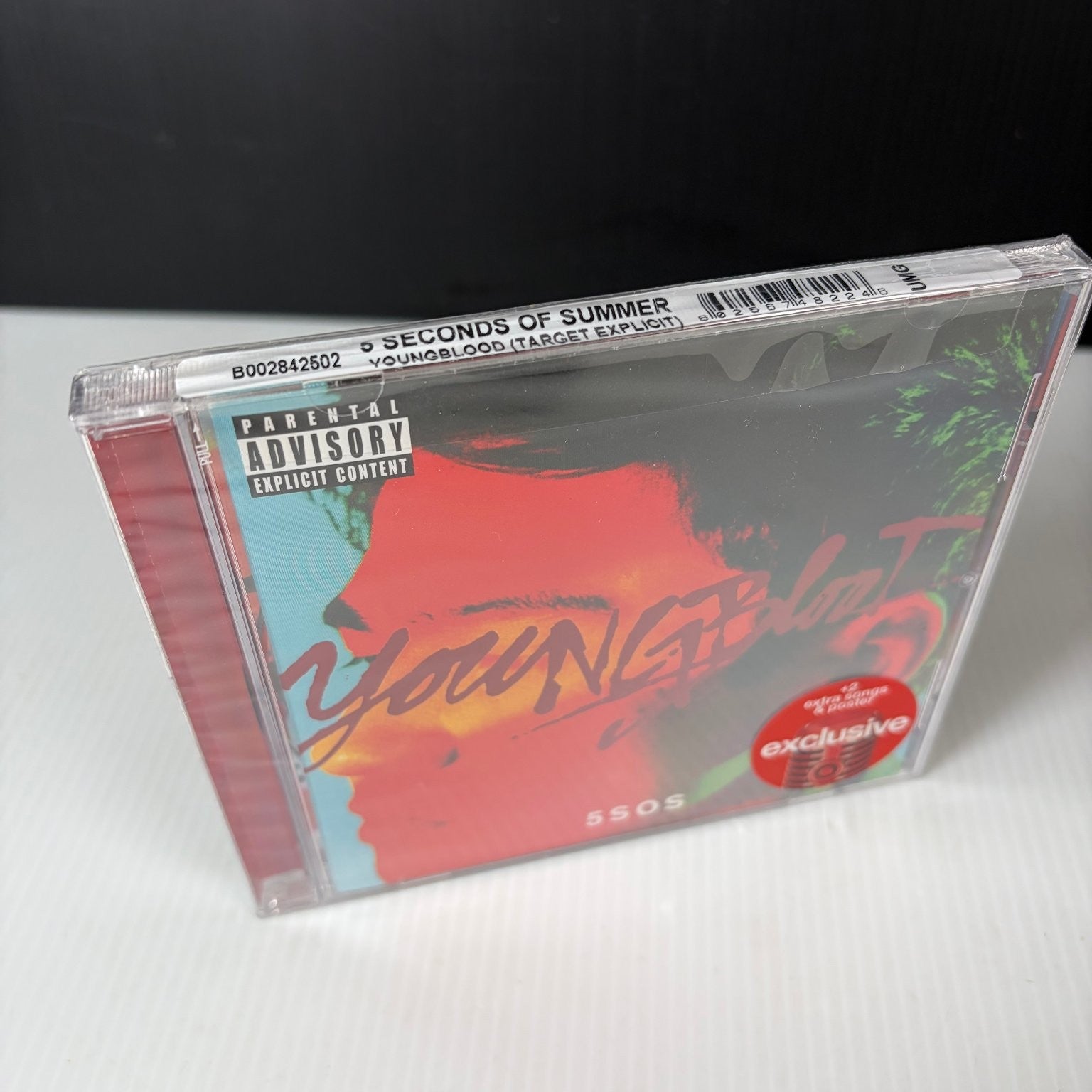 5 Seconds of Summer Youngblood CD Calum Cover Target Exclusive Pop Rock Capitol