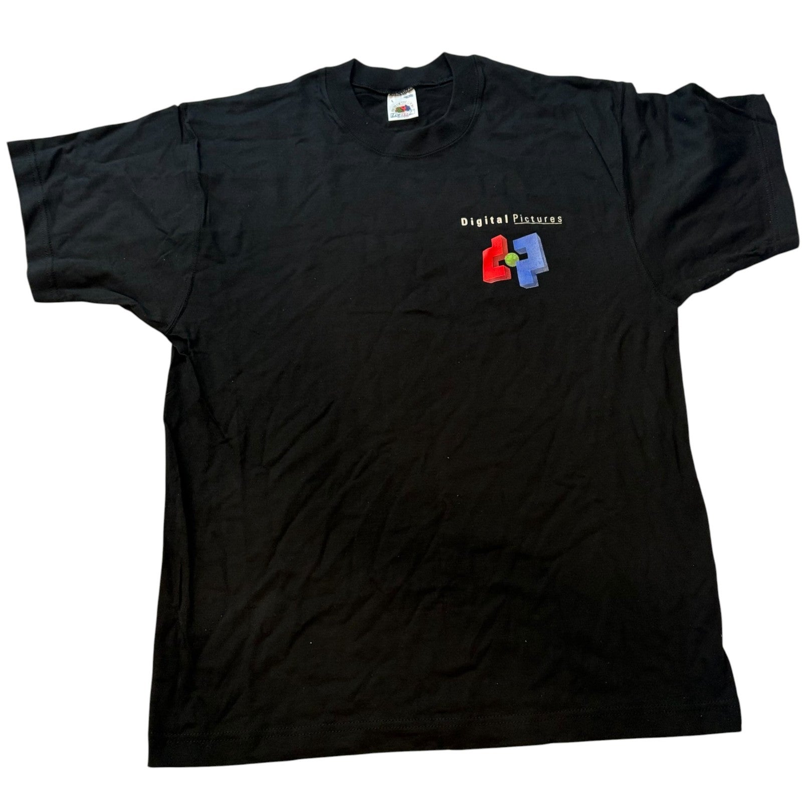 Vintage Digital Pictures Promo Shirt FMV Publisher of Night Trap Sega CD