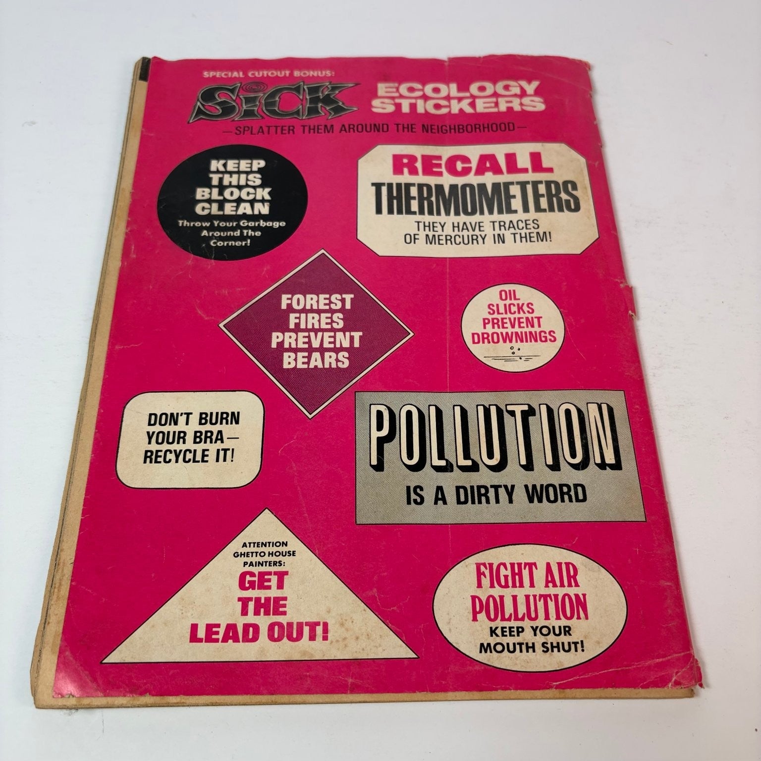 Sick Magazine 1974 14th Annual Jonathan Segal Chicken Humor Satire