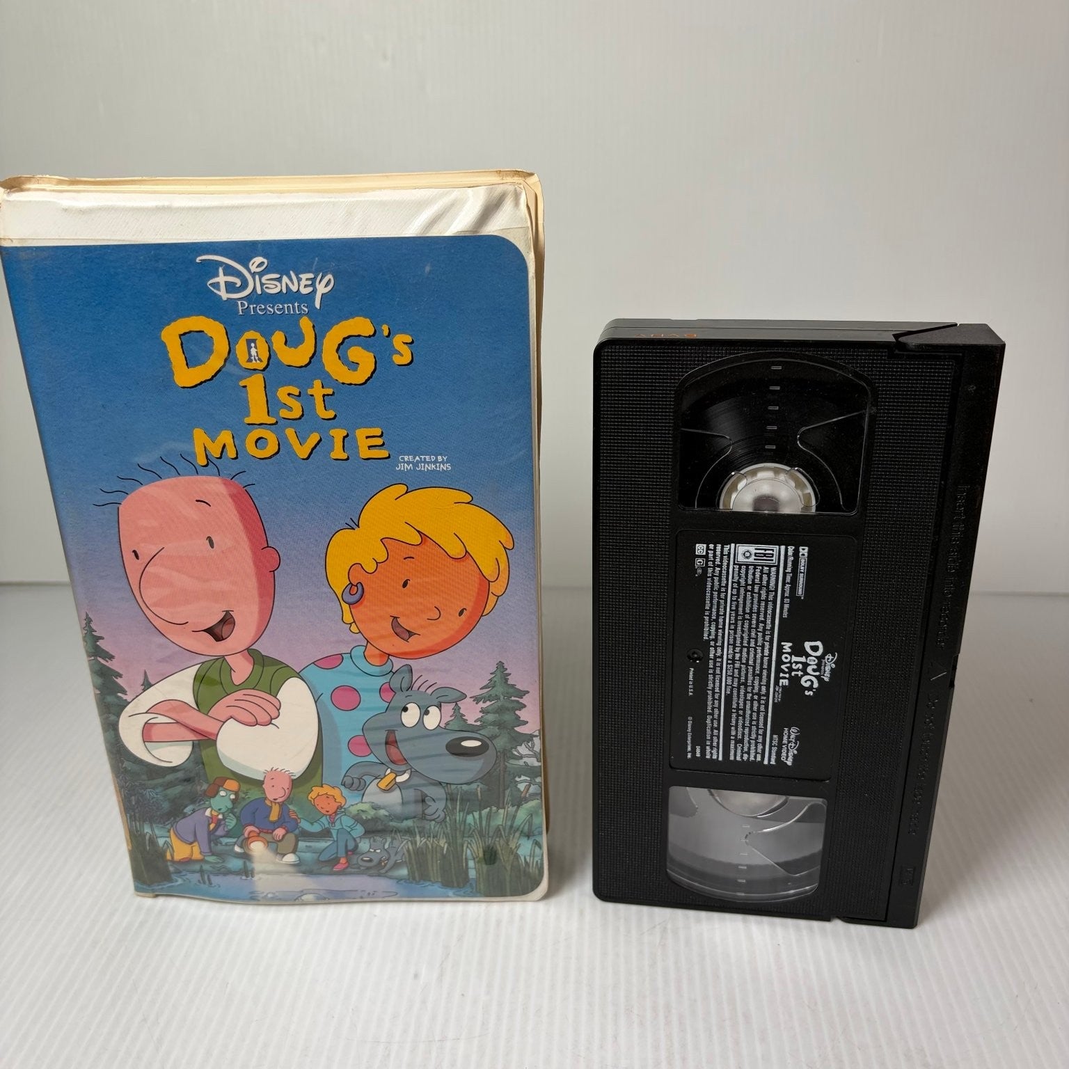 Doug's 1st Movie VHS 1999 Disney Animation Cartoon Family Film
