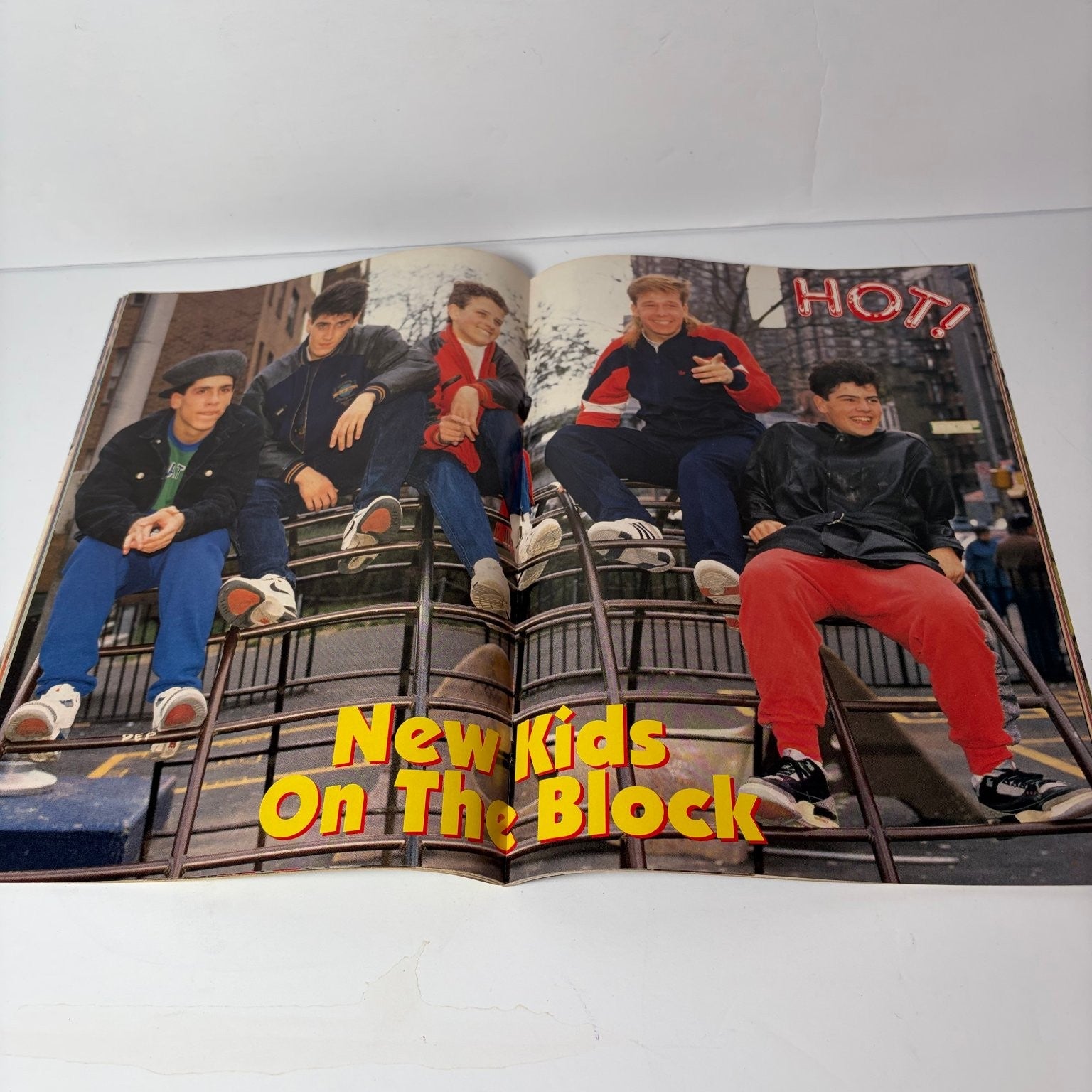 HOT Magazine Holiday 1989 New Kids Block Madonna Bon Jovi Debbie Gibson C Haim