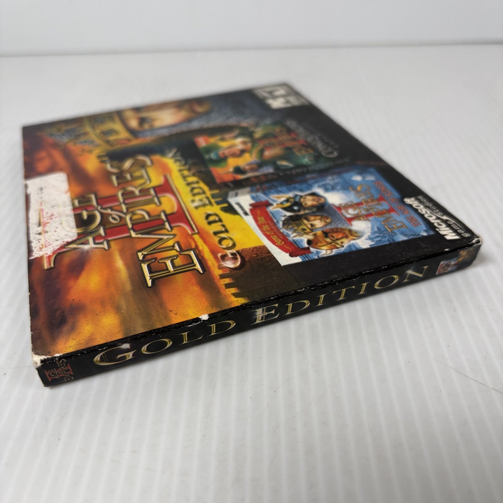 Age of Empires II Gold Edition PC CD-ROM The Age of Kings Conquerors Expansion