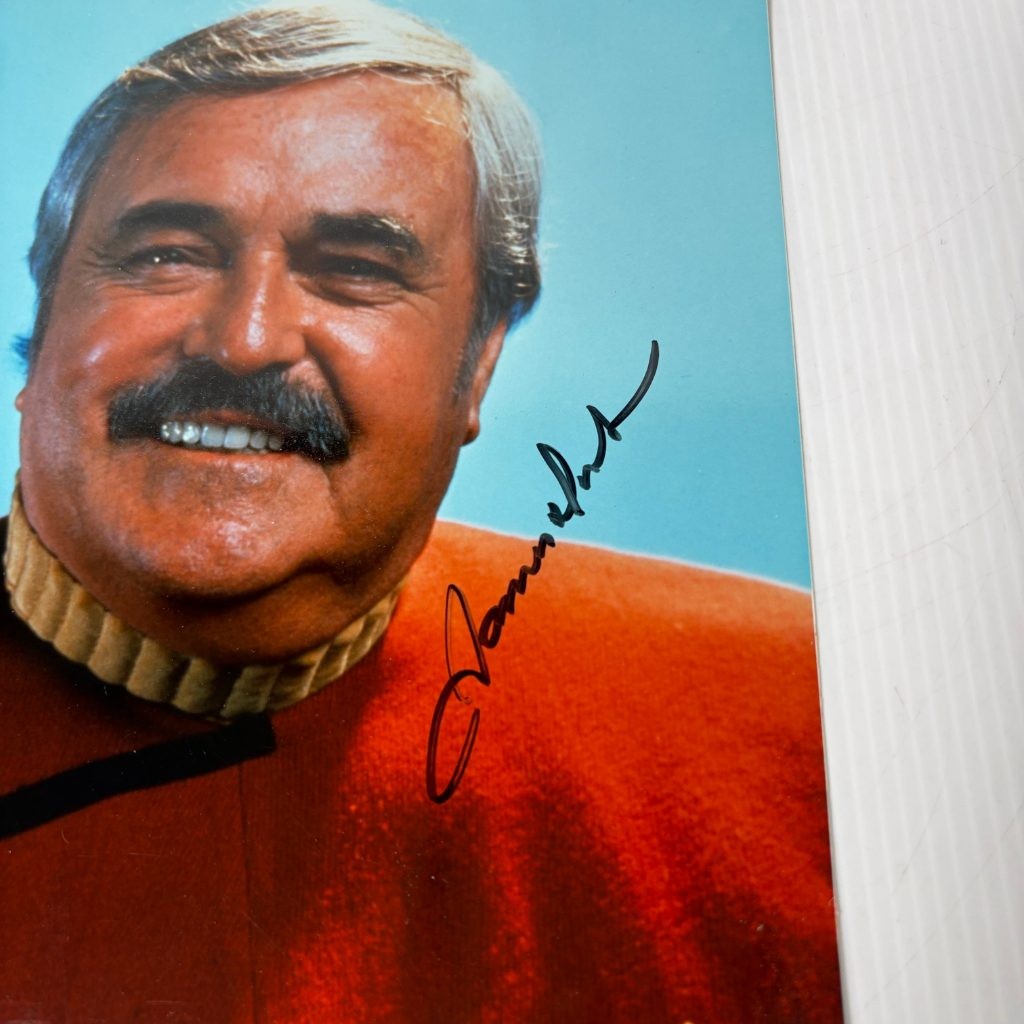 James Doohan Signed 8x10 Photo Star Trek Scotty Autograph