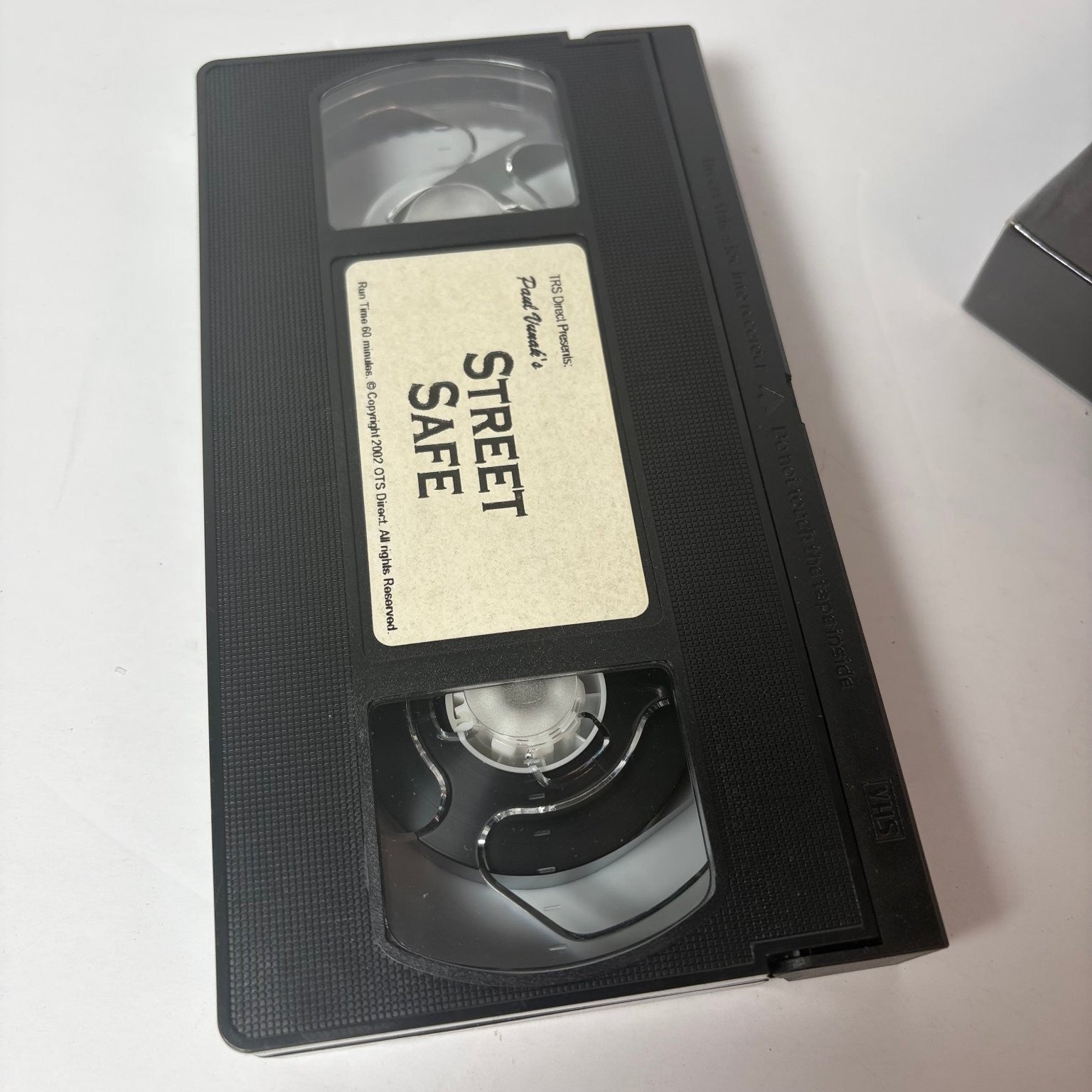 Paul Vunak's STREET SAFE VHS Tape 1997 TRS Dead Self-Defense Instructional