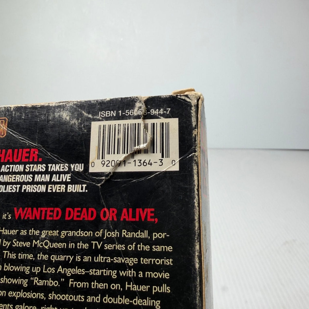 Rutger Hauer Double Feature VHS Wanted Dead or Alive Deadlock 1999 Action