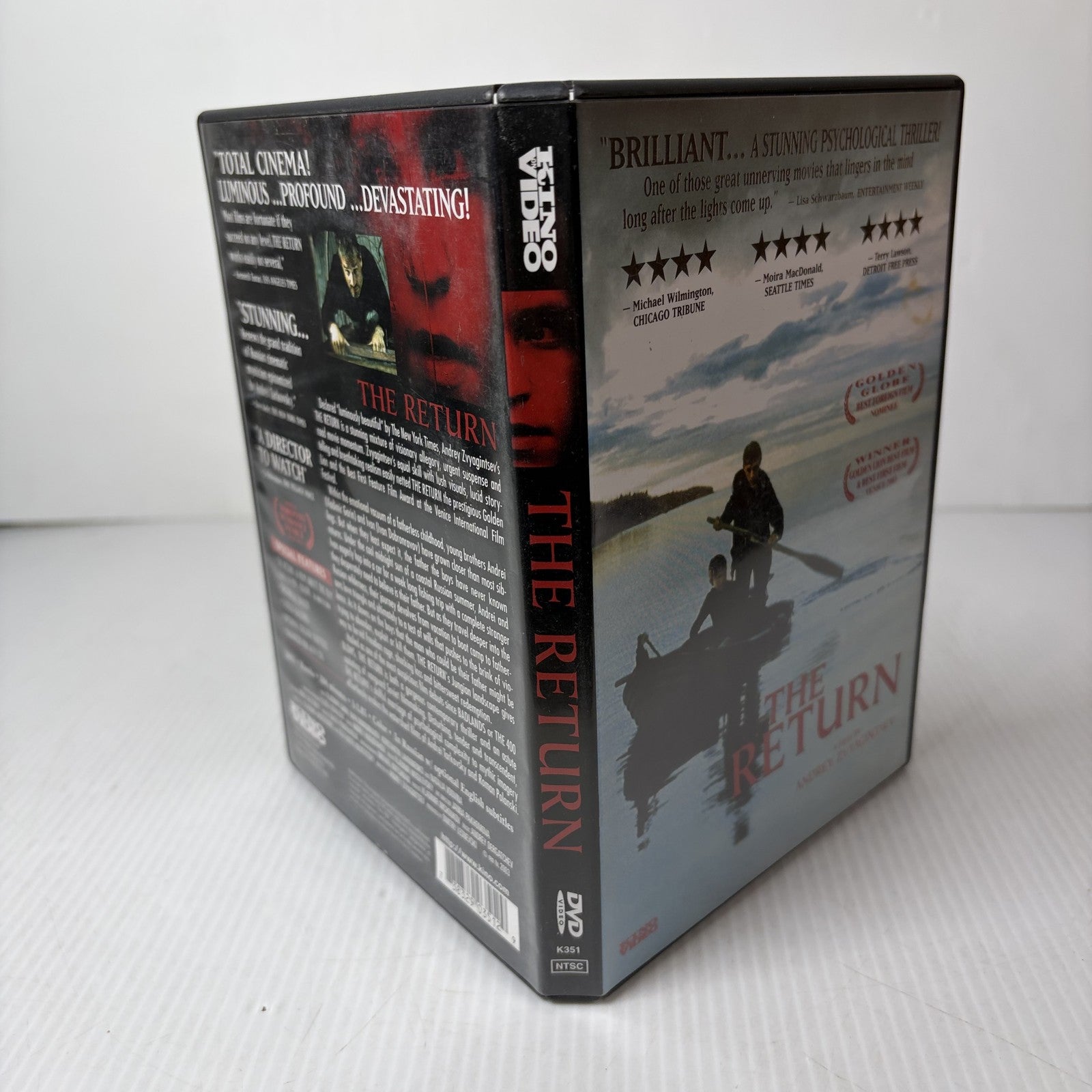 The Return DVD 2003 Andrey Zvyagintsev Russian Drama Psychological Thriller Kino