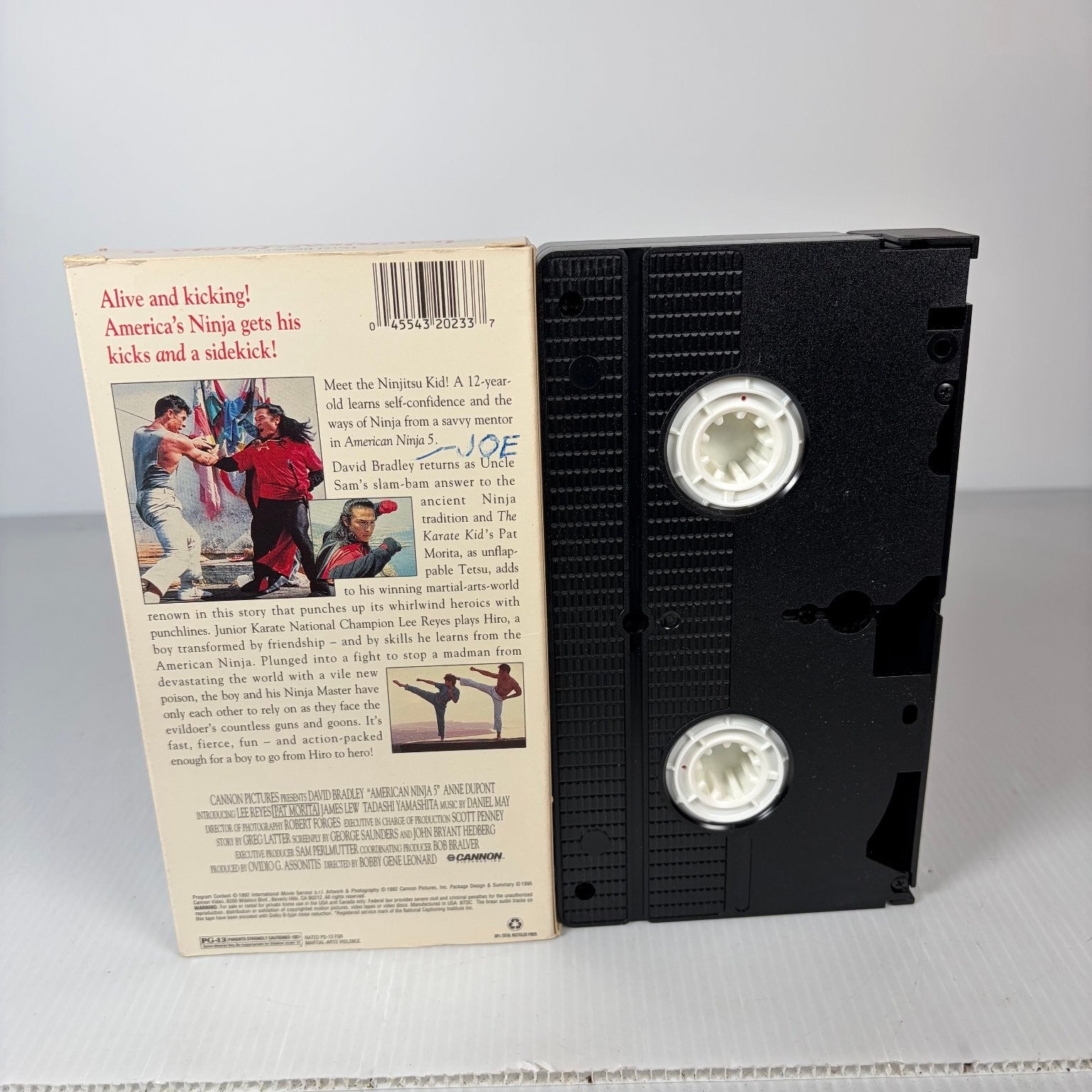 American Ninja 5 VHS 1993 Martial Arts Action Pat Morita David Bradley Cannon