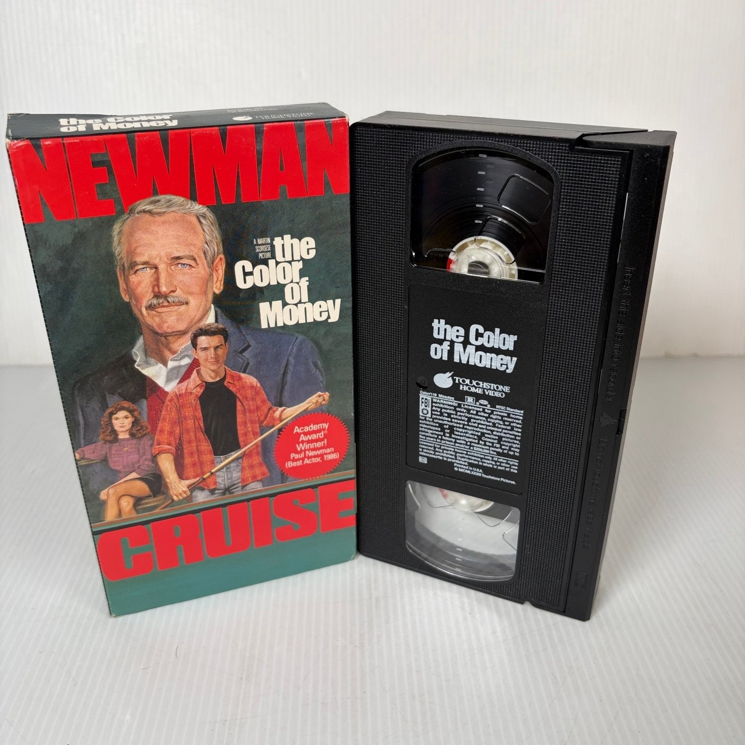 The Color of Money VHS 1986 Drama Martin Scorsese Touchstone Home Video