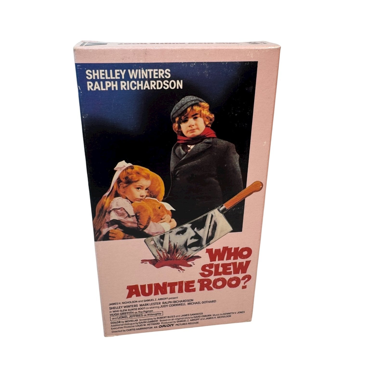 Who Slew Auntie Roo? VHS 1971 Mystery Thriller Original Release Orion