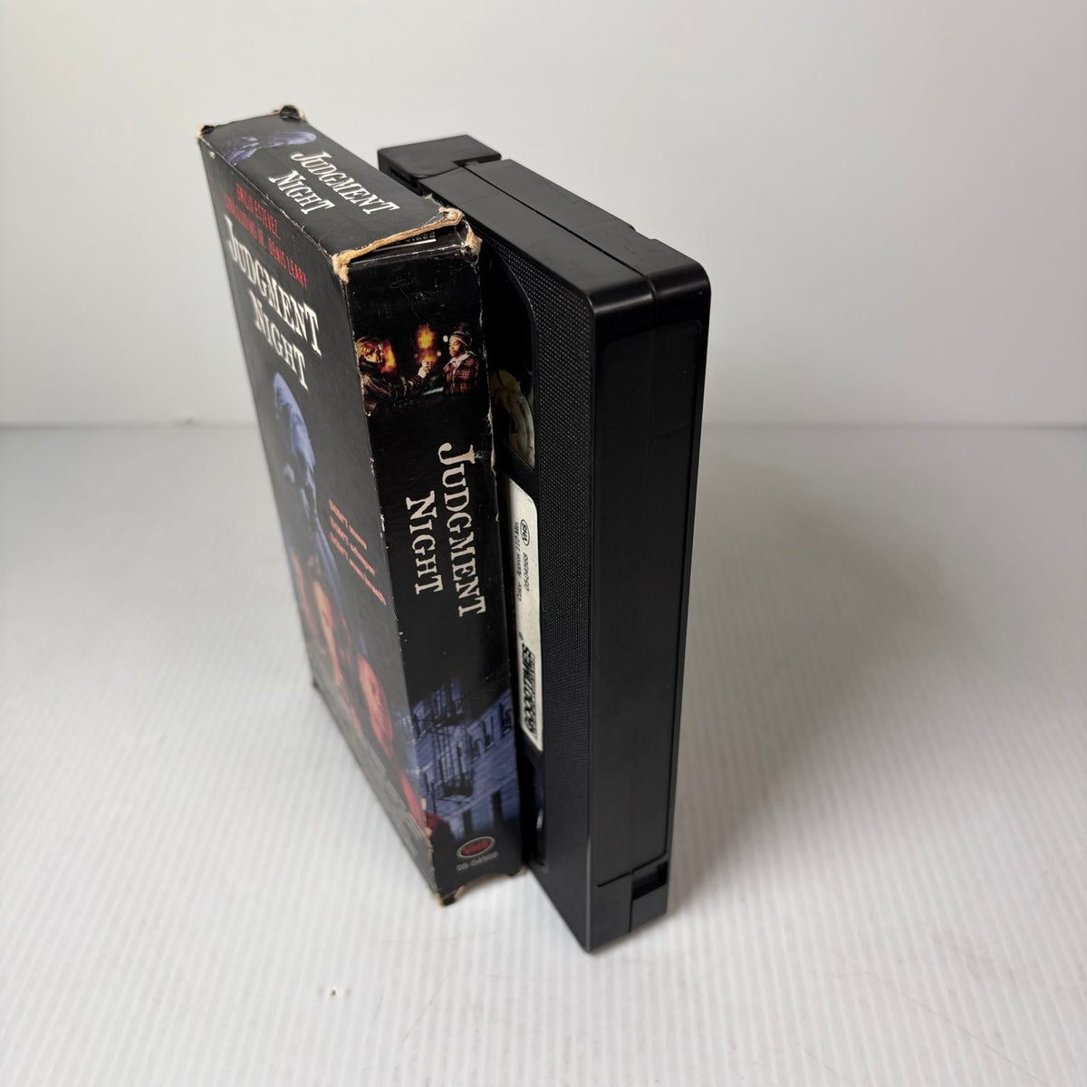 Judgment Night VHS 1993 Action Thriller Emilio Estevez Cuba Gooding Jr