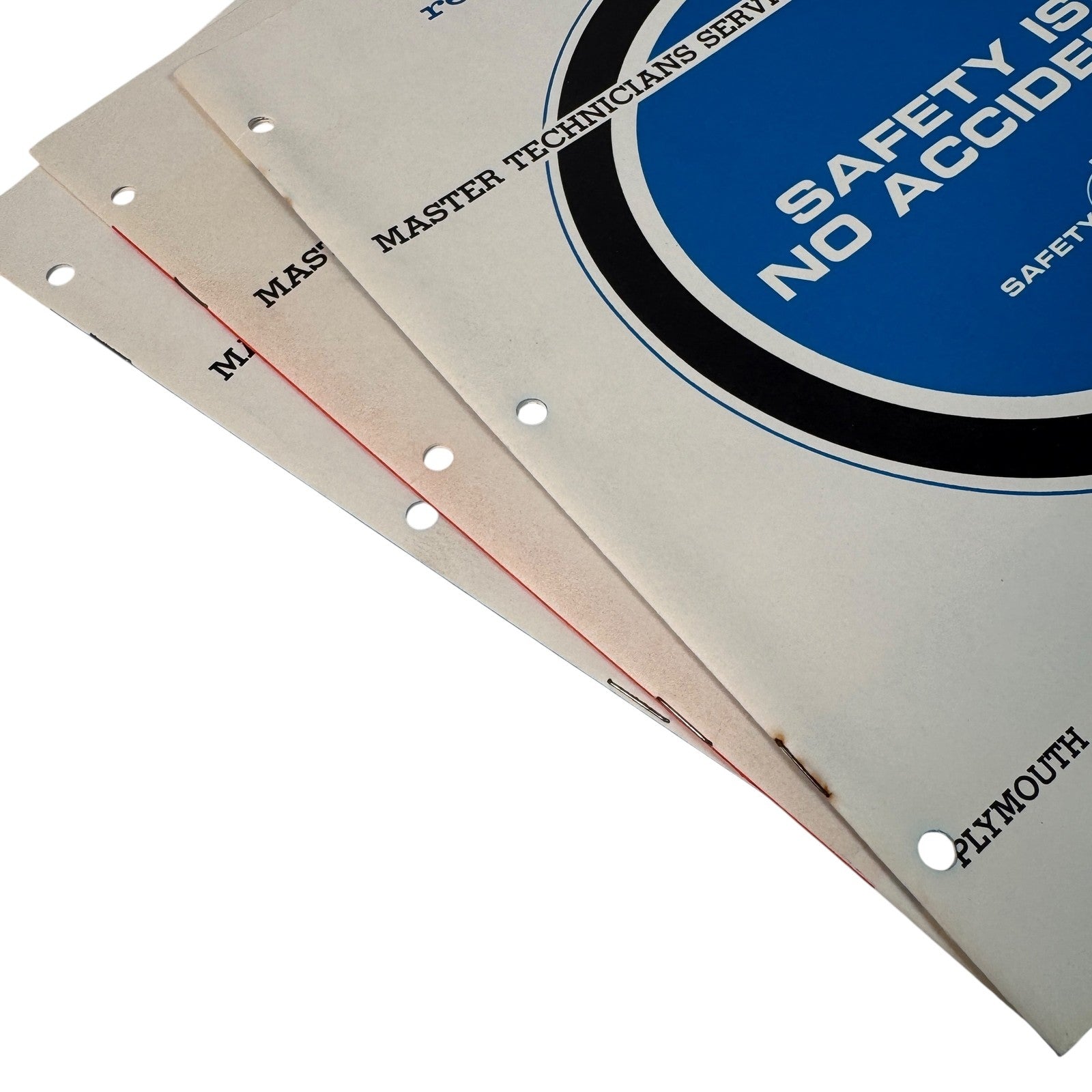 VTG 1971 Chrysler Master Technicians Service Conference Reference Books 6, 9, 12