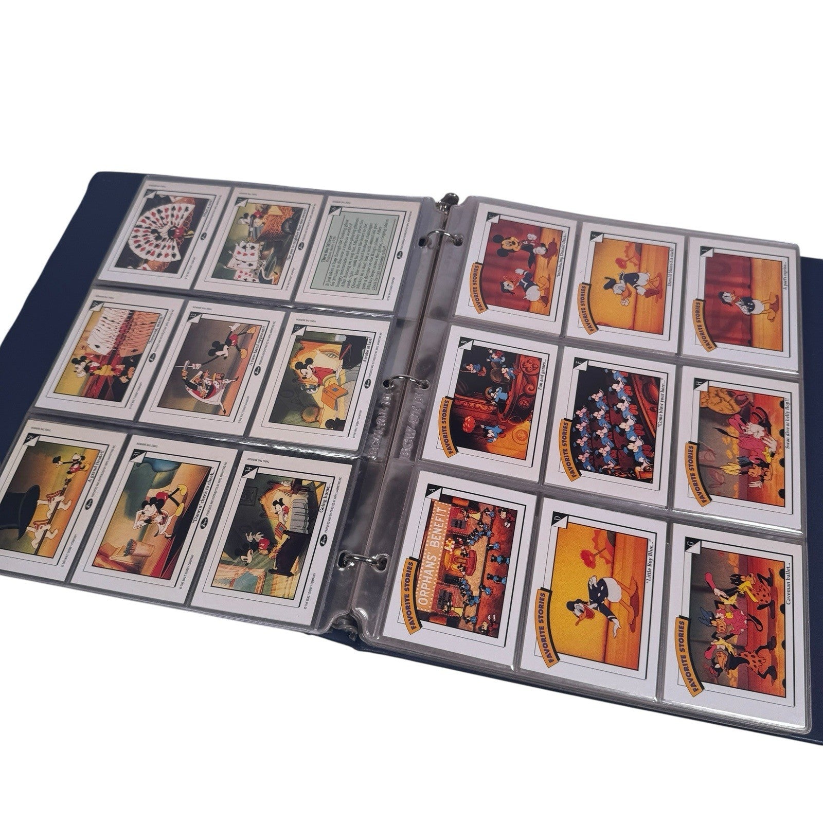 Vintage Impel Disney Collector’s Card Set Nearly Complete In Binder 201 Cards