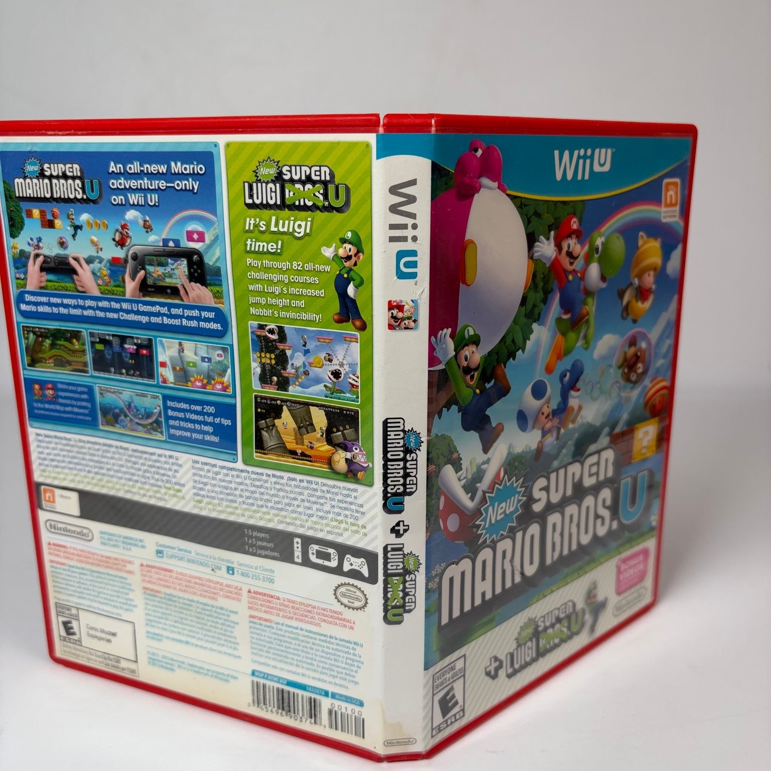 New Super Mario Bros. U + New Super Luigi U Wii U Video Game Platformer