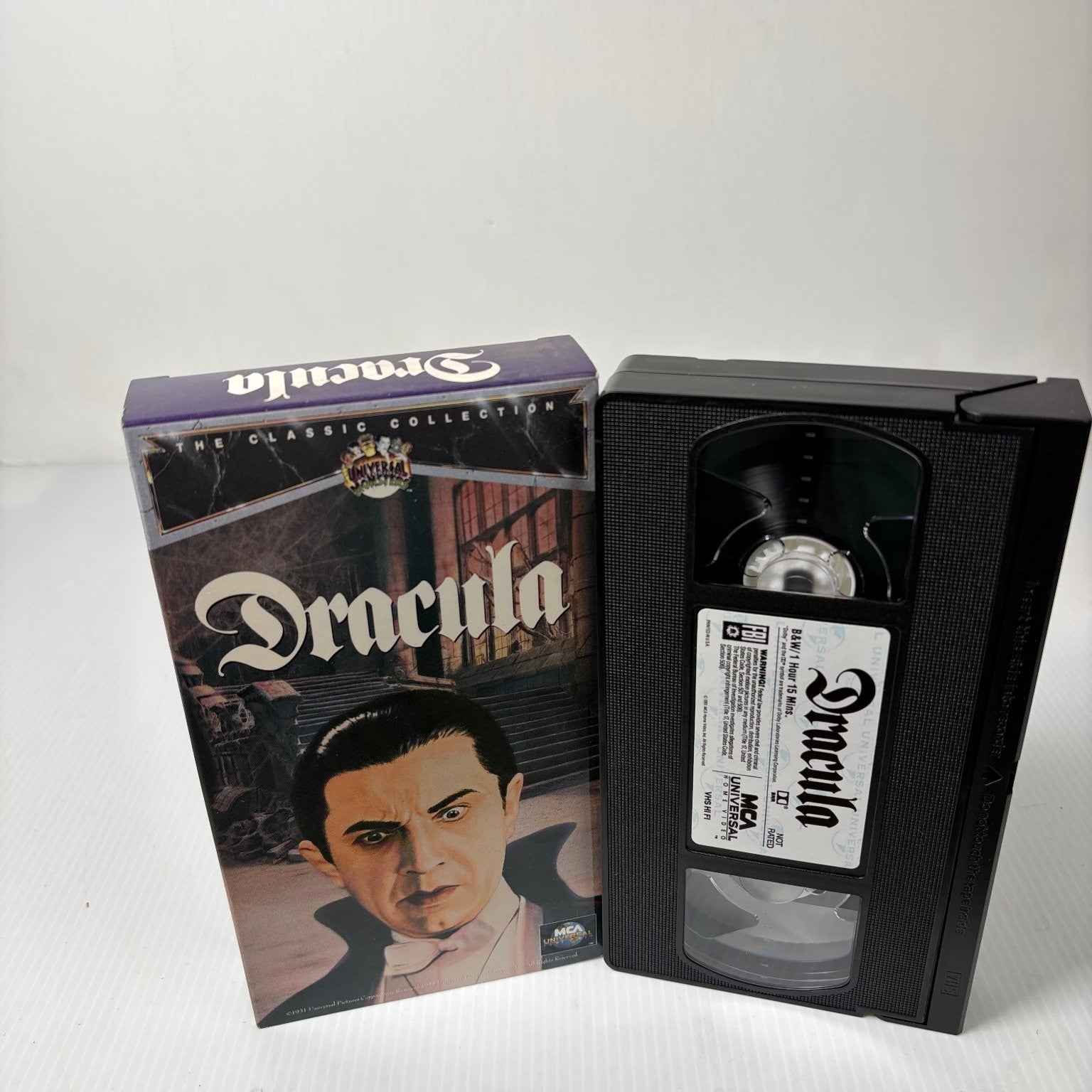 Dracula VHS 1931 Horror Classic Collection Bela Lugosi MCA Universal