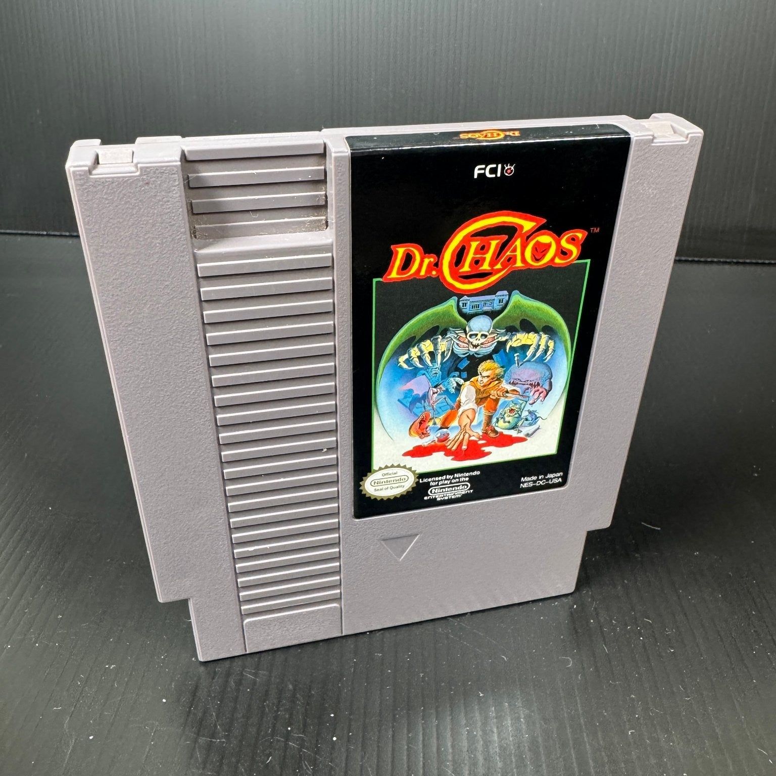 Dr. Chaos NES Nintendo Entertainment System Video Game