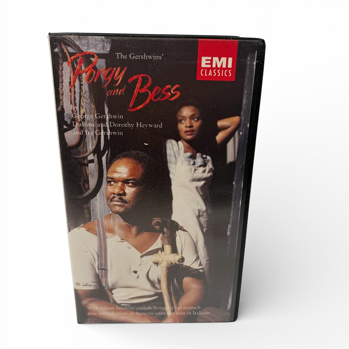 Porgy and Bess VHS 1993 Opera Musical 2-Tape Set EMI Classics Trevor Nunn