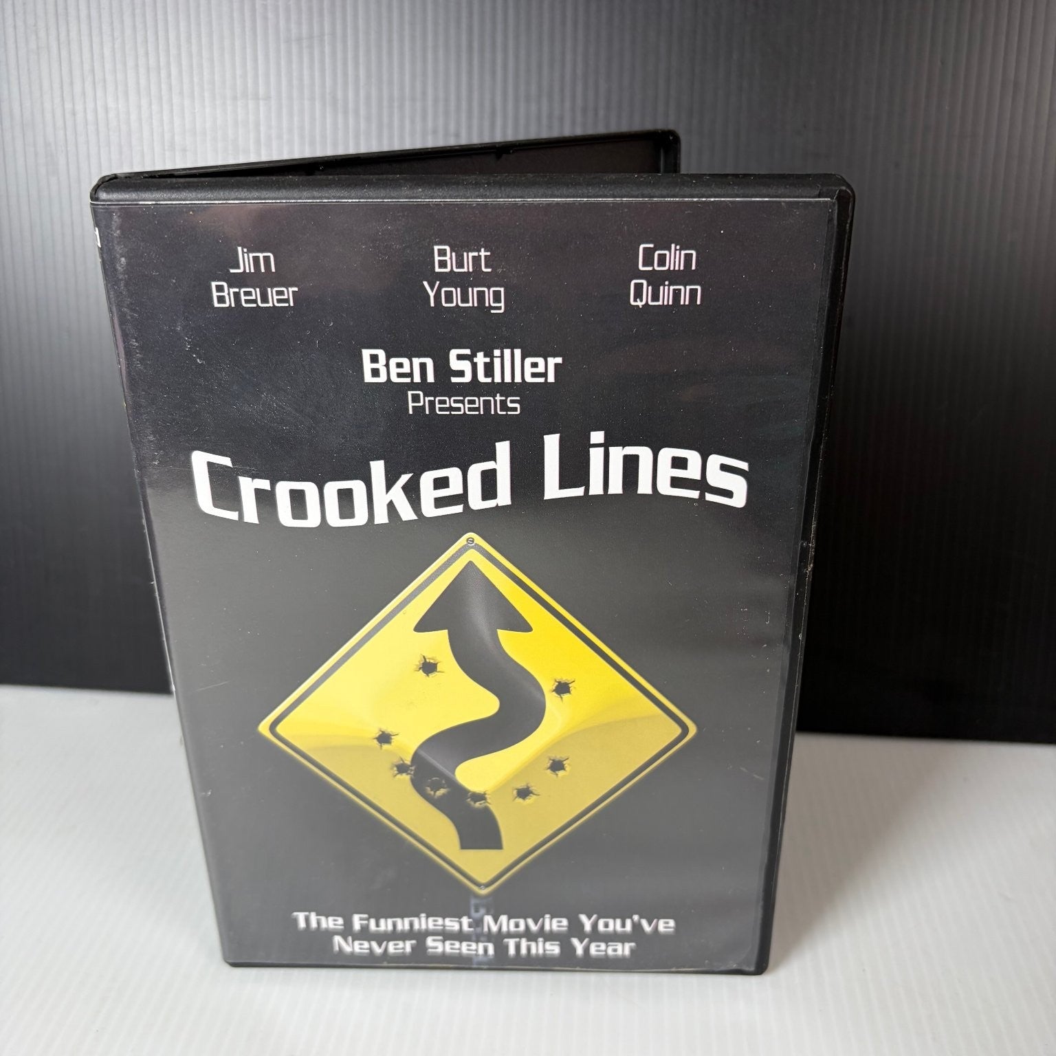 Crooked Lines DVD 1997 Ben Stiller Comedy Burt Young Colin Quinn