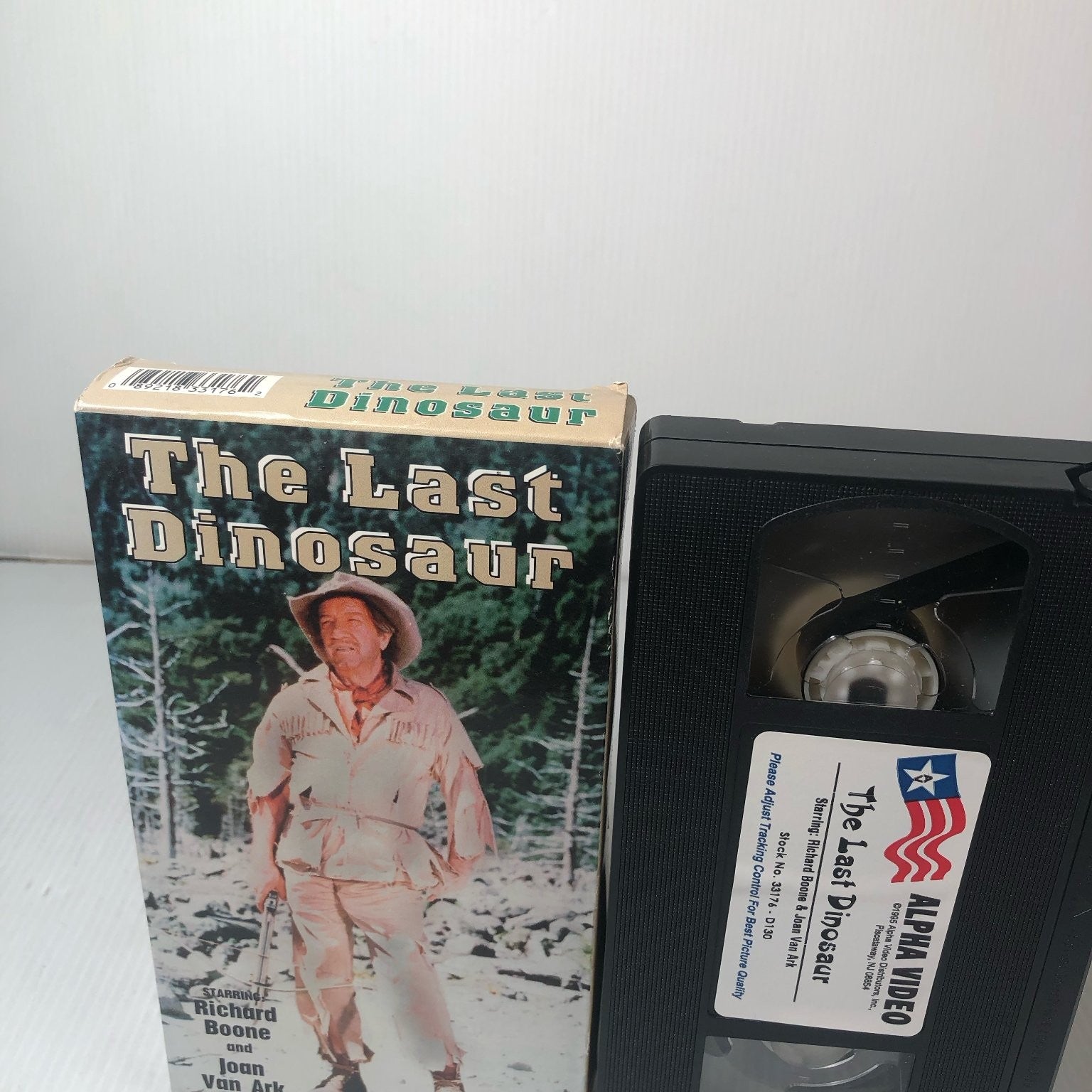 The Last Dinosaur VHS 1977 Sci-Fi Adventure Alpha Video