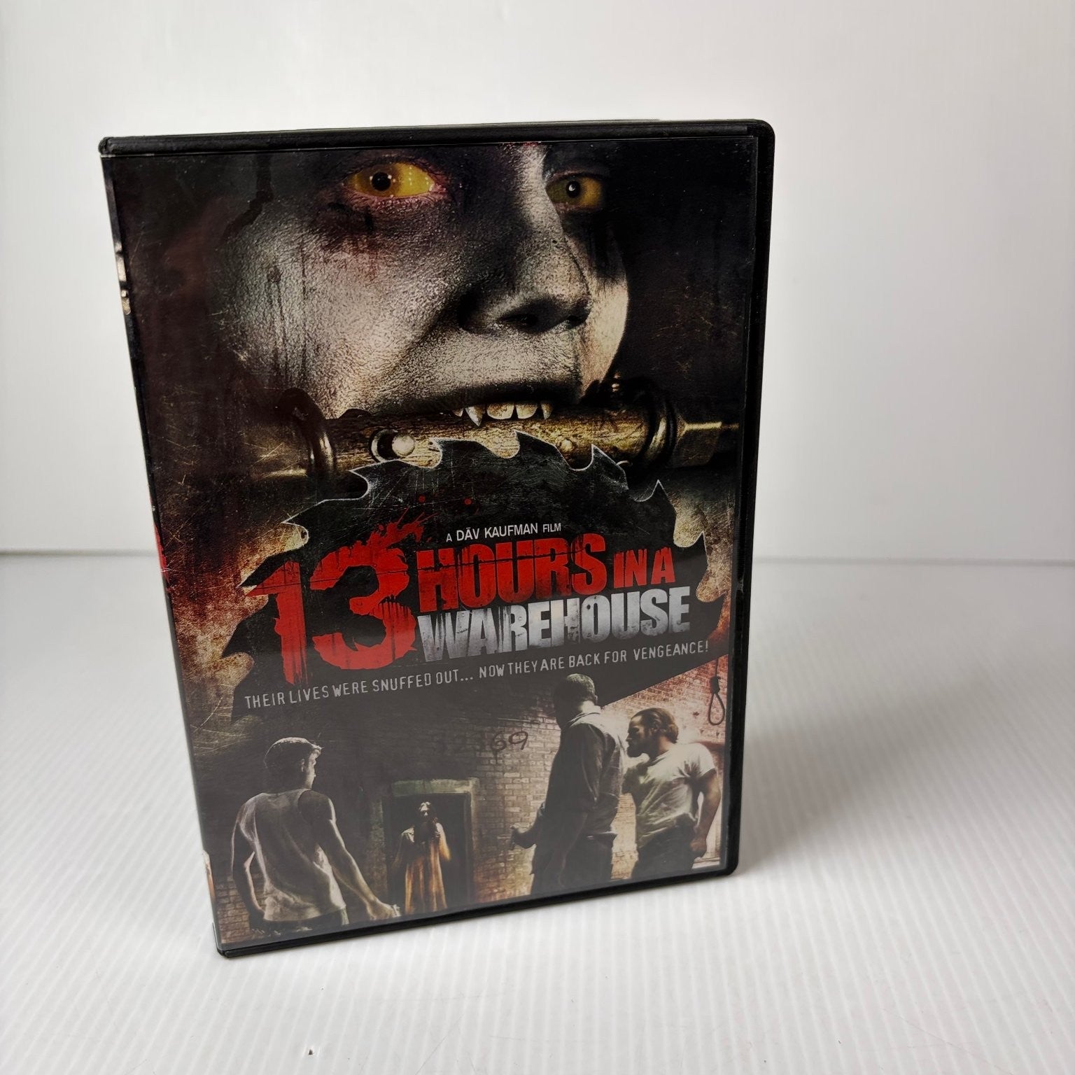 13 Hours in a Warehouse DVD 2008 Dav Kaufman Horror Film Indie Spirit Fest