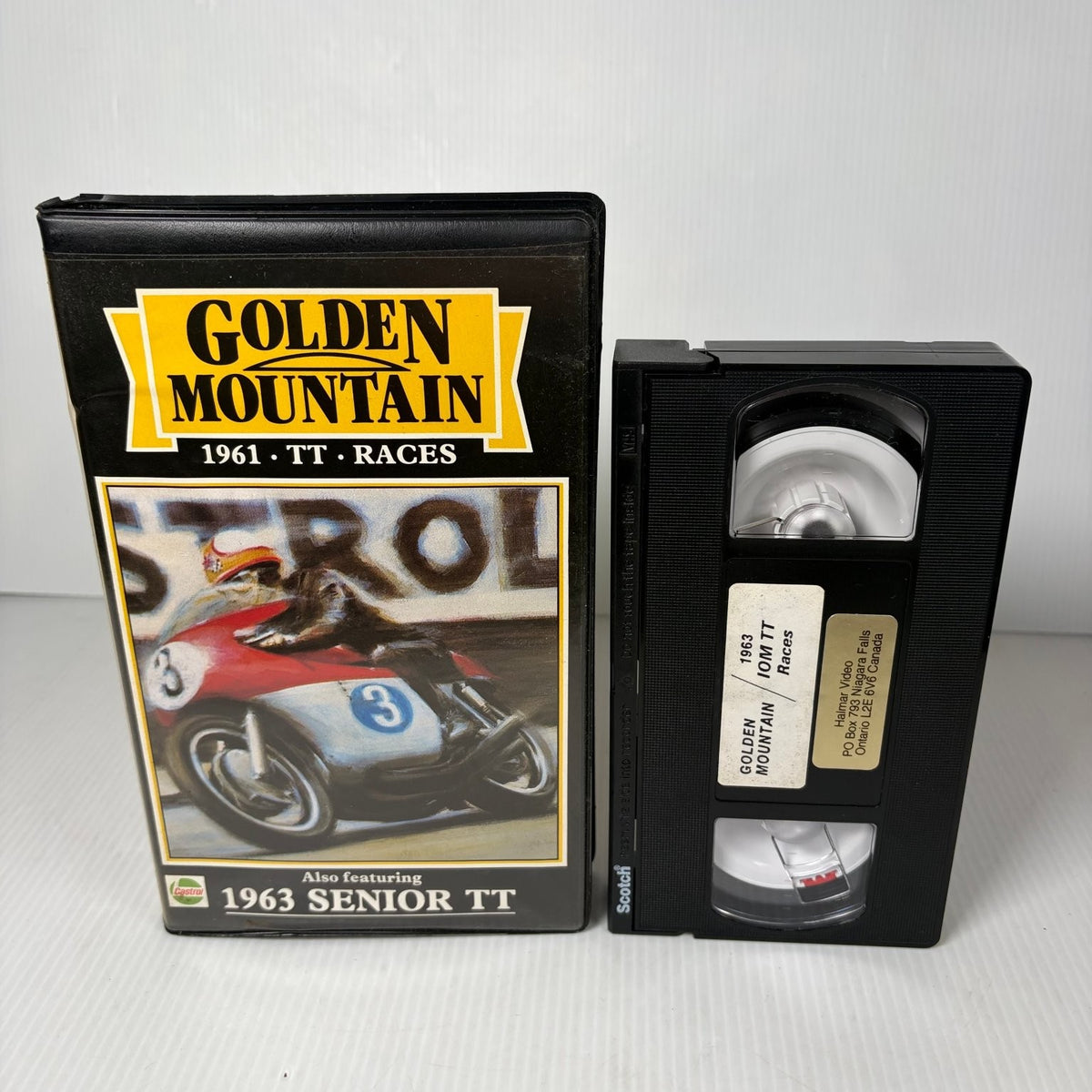 Golden Mountain 1961 TT Races VHS 1960s Motorcycle Racing Duhe Marketing