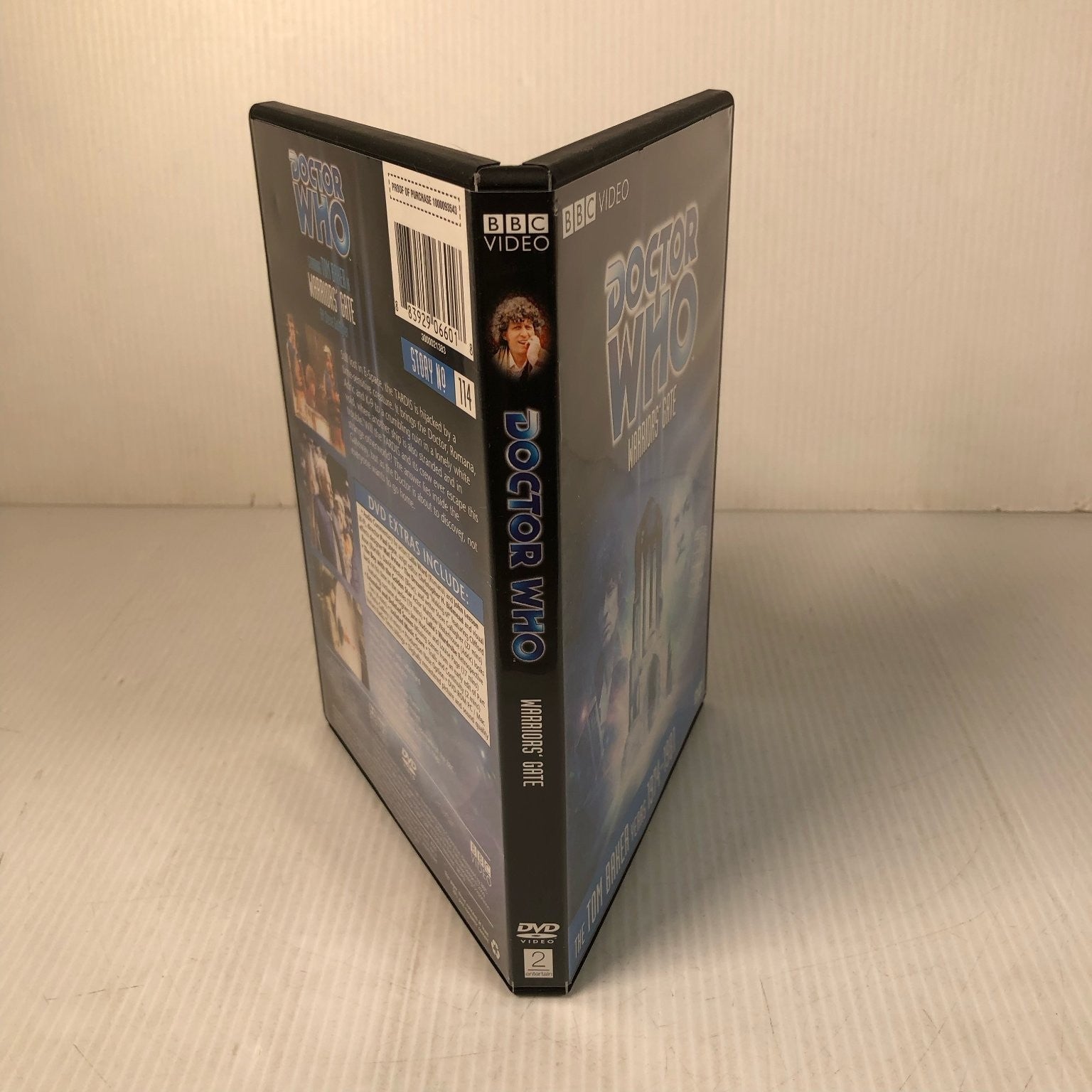 Doctor Who Warriors' Gate DVD 2007 Tom Baker Lalla Ward BBC Video Sci-Fi