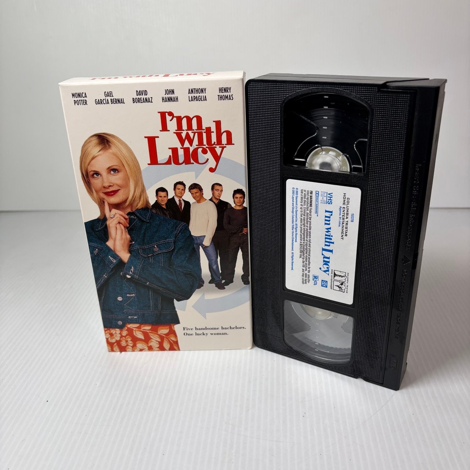I'm with Lucy VHS 2002 Romantic Comedy MGM Monica Potter Gael Garcia Bernal