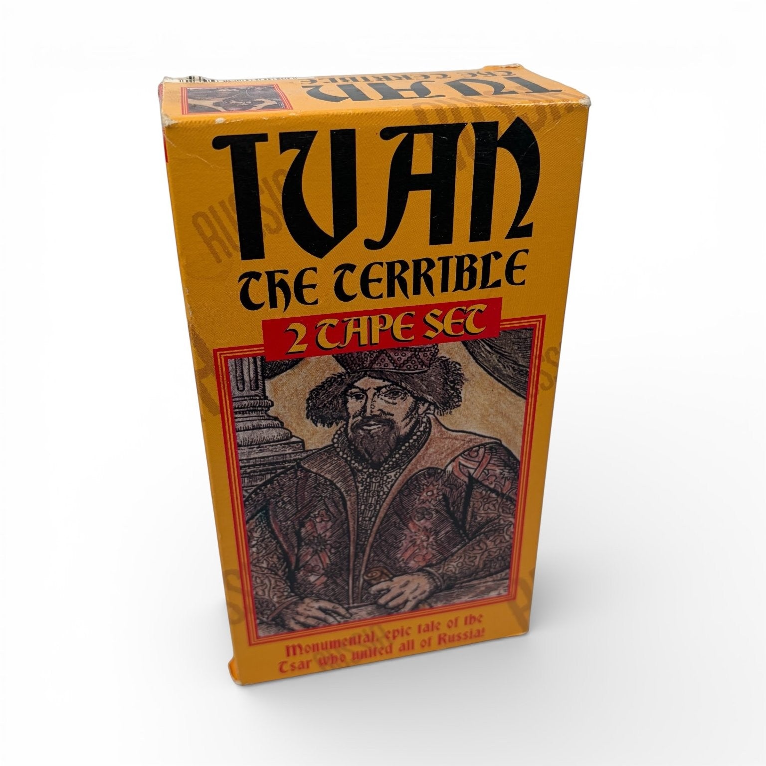 Ivan The Terrible VHS 1944 Historical Epic 2-Tape Set Sinister Cinema