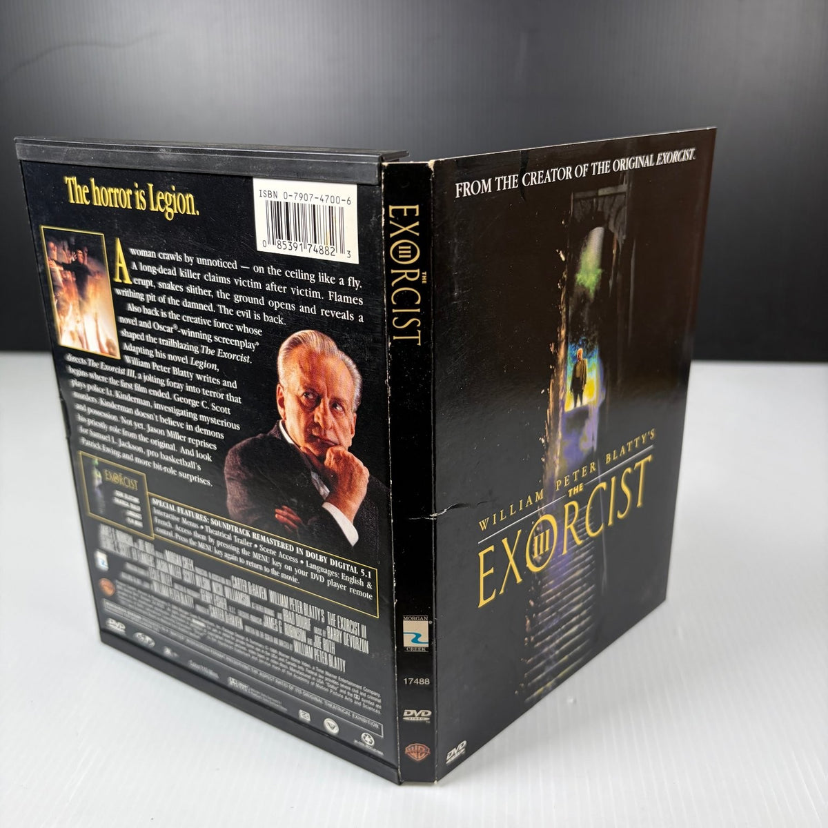William Peter Blatty's The Exorcist III DVD 1990 George C. Scott Brad Dourif
