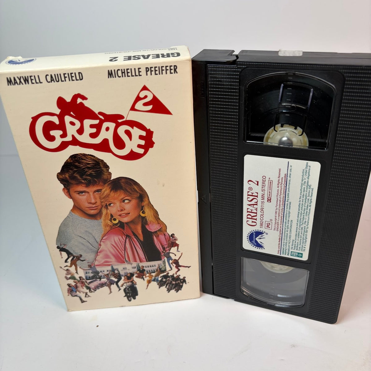 Grease 2 VHS 1982 Musical Romance Paramount Pictures