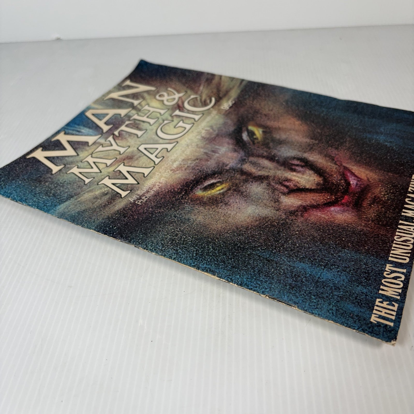 Man Myth & Magic Part 1 Magazine Encyclopedia of Supernatural Occult Vintage